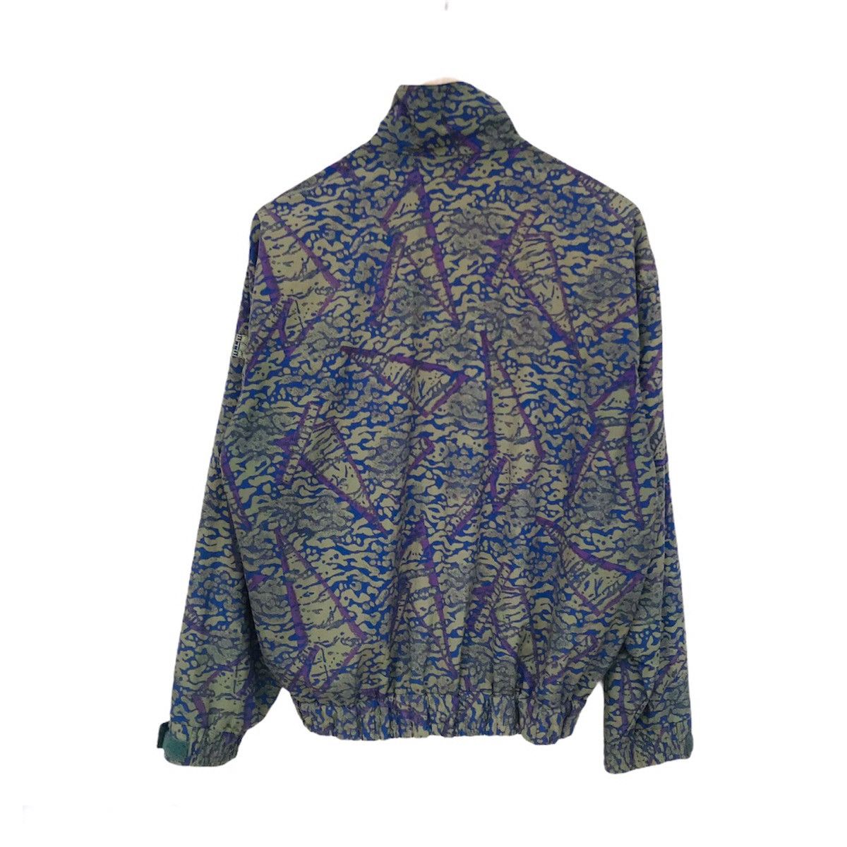 The North Face Vintage TNF Abstract art camo mountain zipper jacket Size US M / EU 48-50 / 2 - 3 Thumbnail