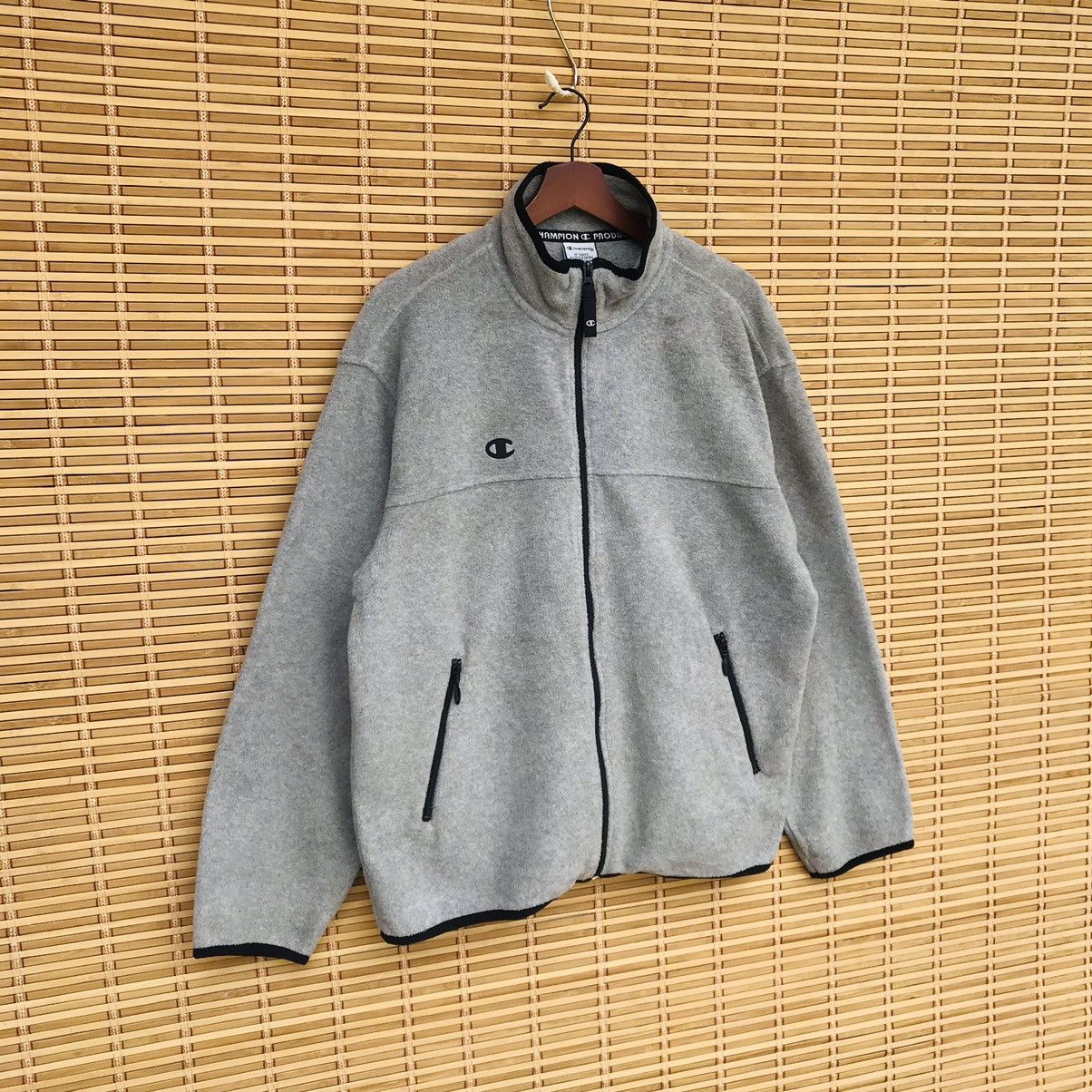 Champion Champion Fleece green tag zipper sweatshirt Size US M / EU 48-50 / 2 - 2 Thumbnail