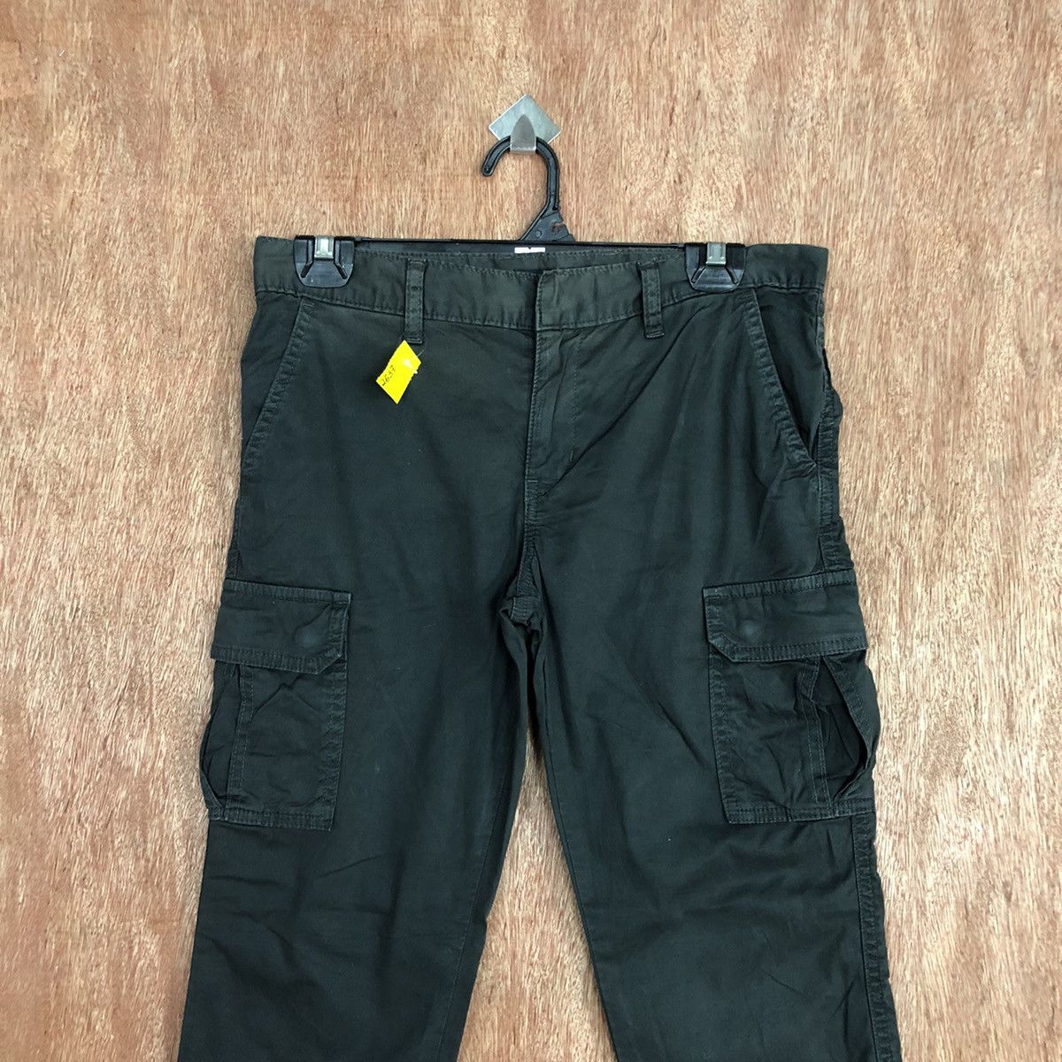 Japanese Brand Macphee Black Multipocket Cargo Pants #2637 Size 29" - 2 Thumbnail