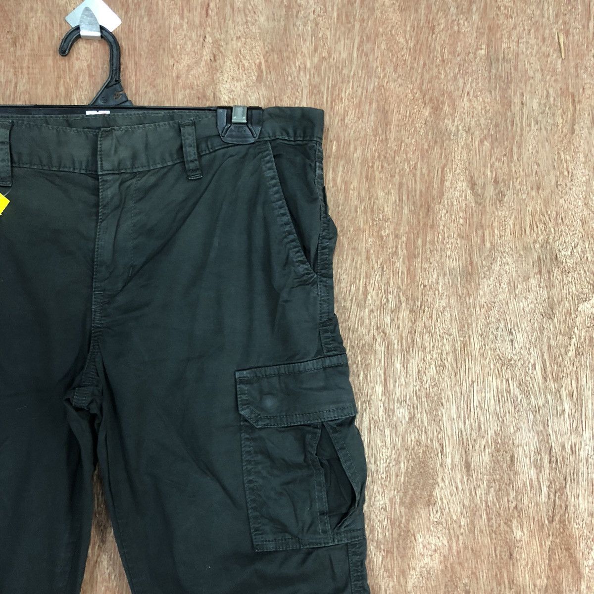 Japanese Brand Macphee Black Multipocket Cargo Pants #2637 Size 29" - 5 Thumbnail