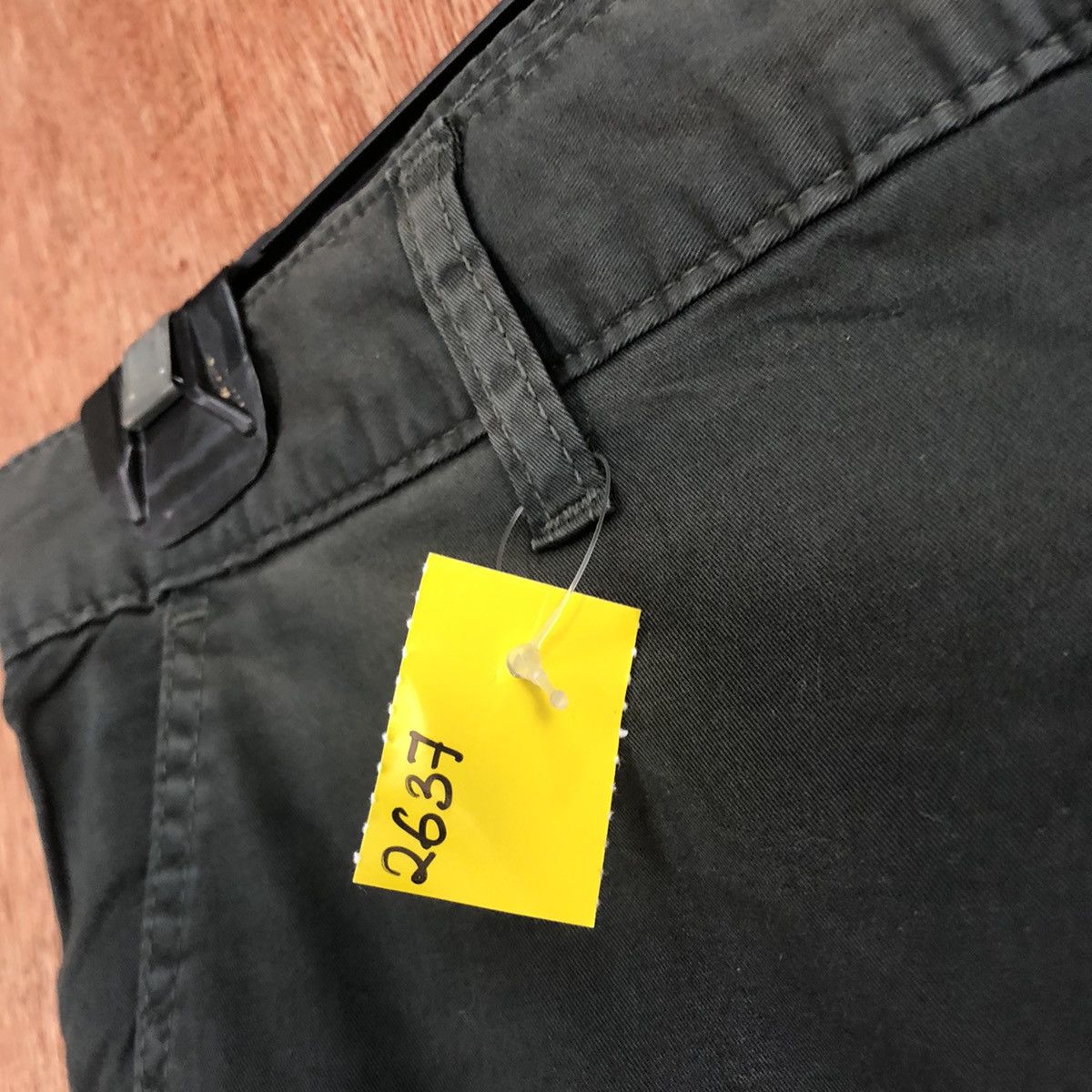Japanese Brand Macphee Black Multipocket Cargo Pants #2637 Size 29" - 7 Thumbnail