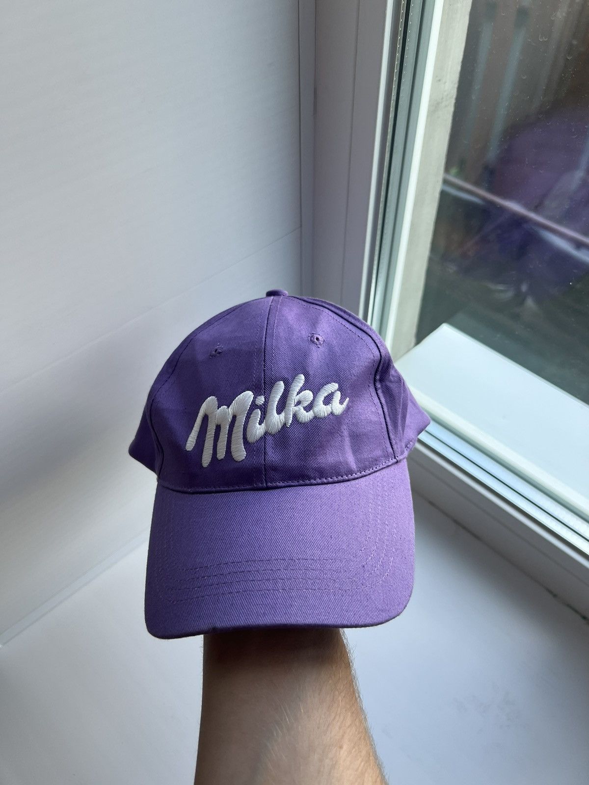 Chocolate × Vintage Vintage milka cap hat Size ONE SIZE - 1 Thumbnail