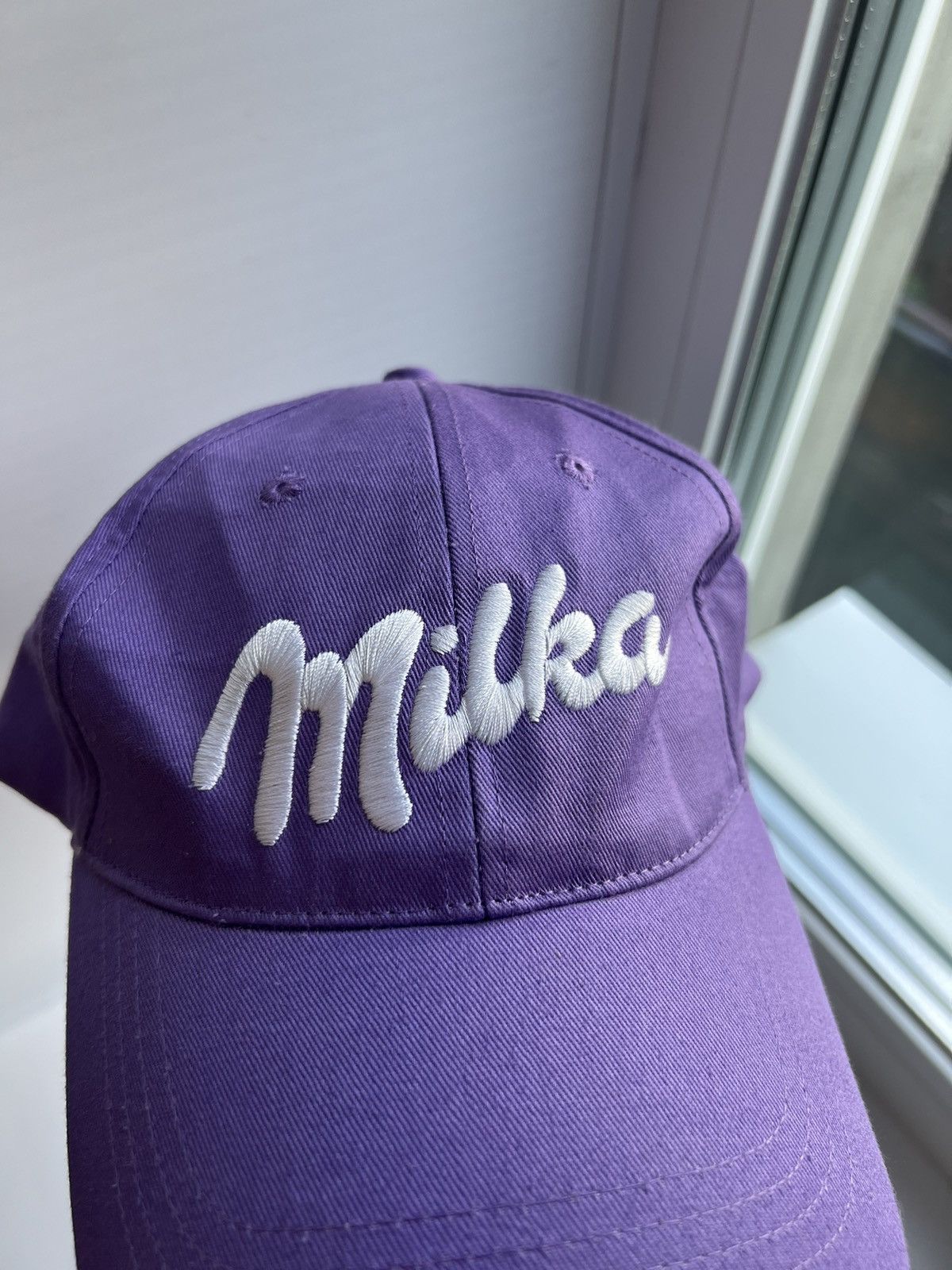 Chocolate × Vintage Vintage milka cap hat Size ONE SIZE - 4 Thumbnail