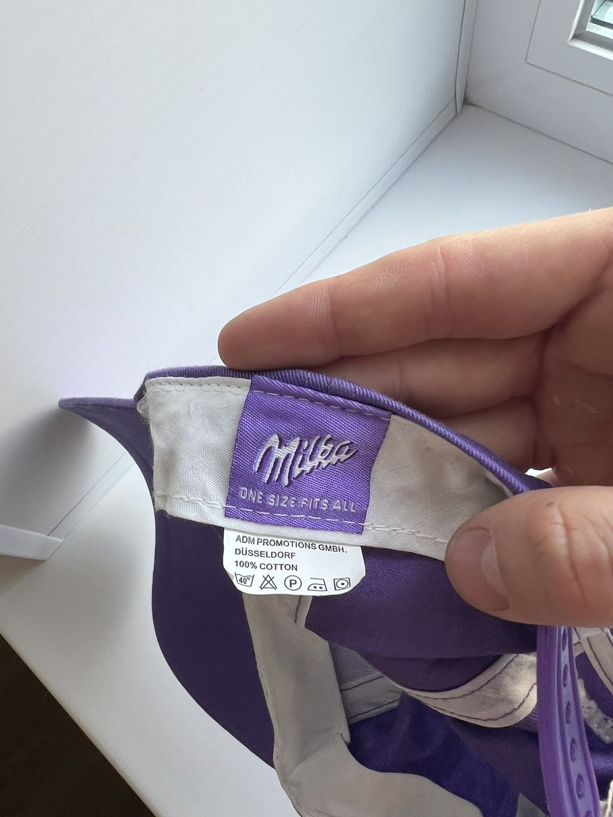 Chocolate × Vintage Vintage milka cap hat Size ONE SIZE - 6 Thumbnail