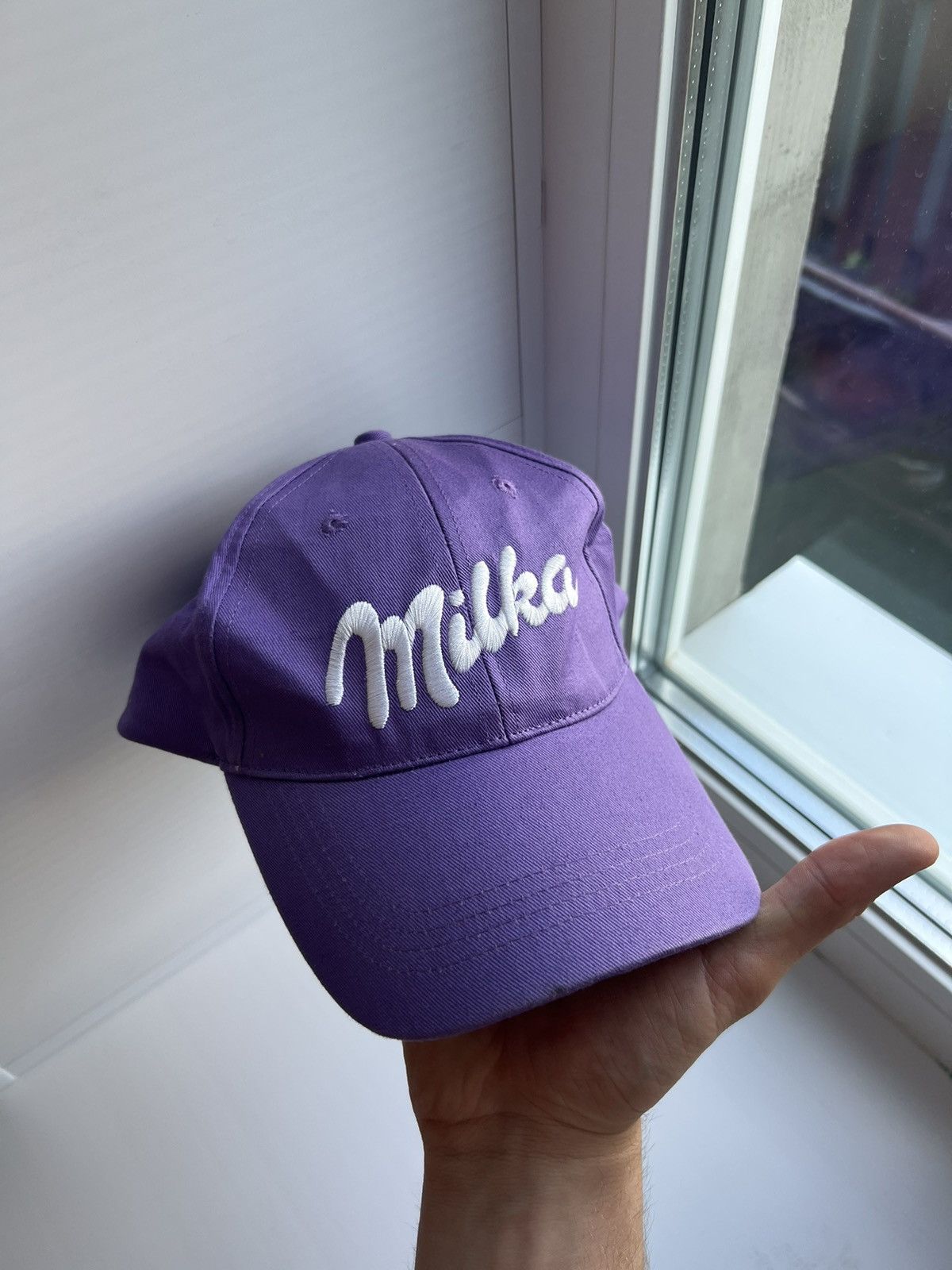 Chocolate × Vintage Vintage milka cap hat Size ONE SIZE - 3 Thumbnail