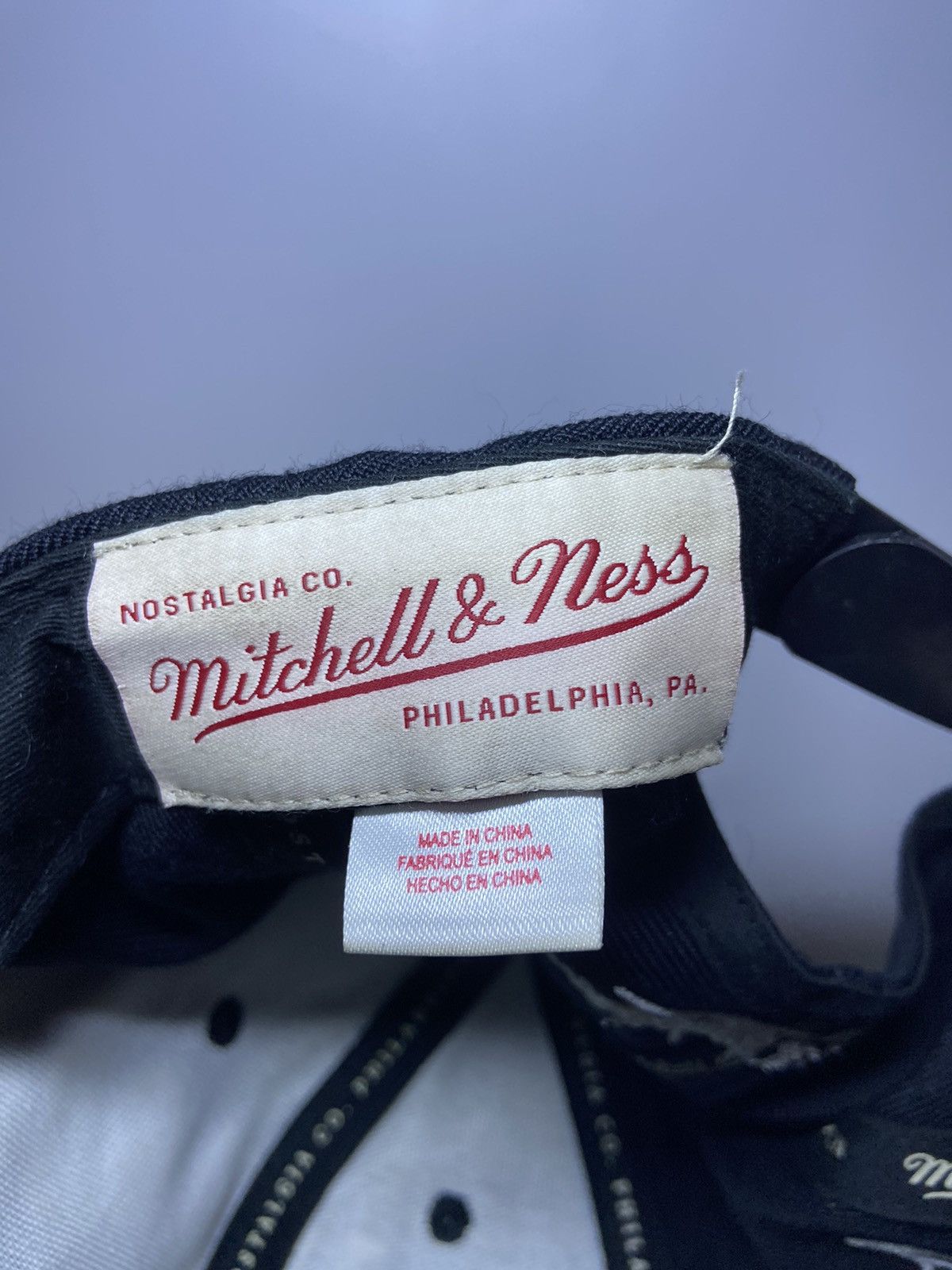 Mitchell & Ness CHICAGO BULLS NBA HWC MITCHELL & NESS SNAPBACK BLACK Size ONE SIZE - 8 Thumbnail