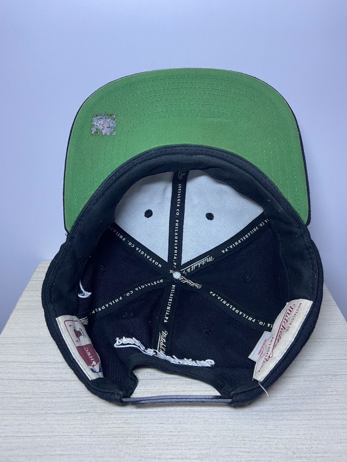 Mitchell & Ness CHICAGO BULLS NBA HWC MITCHELL & NESS SNAPBACK BLACK Size ONE SIZE - 6 Thumbnail