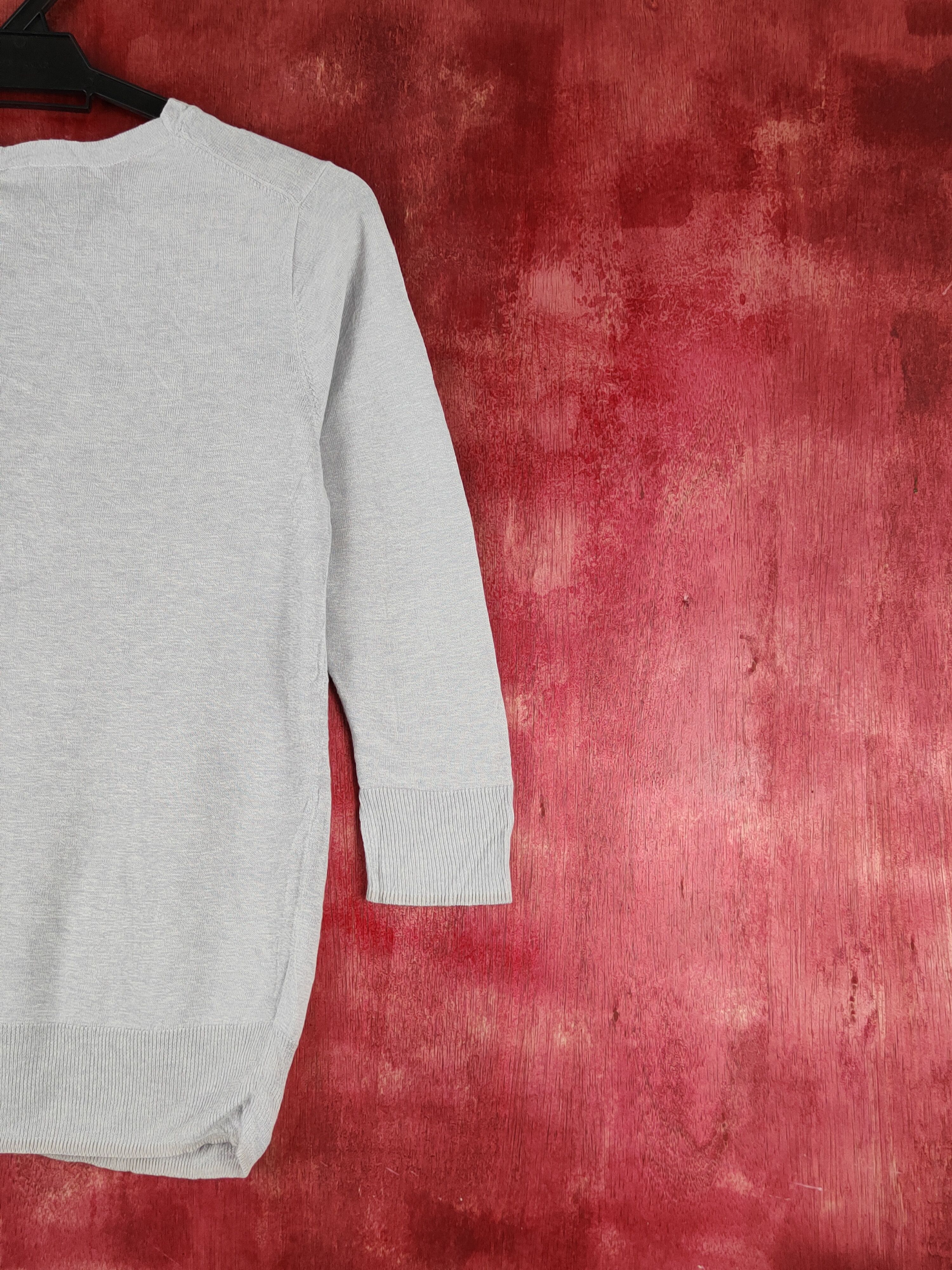 Japanese Brand × Vintage Japanese Brand Gray Knitwear Cardigan #S1210 Size M / US 6-8 / IT 42-44 - 9 Thumbnail