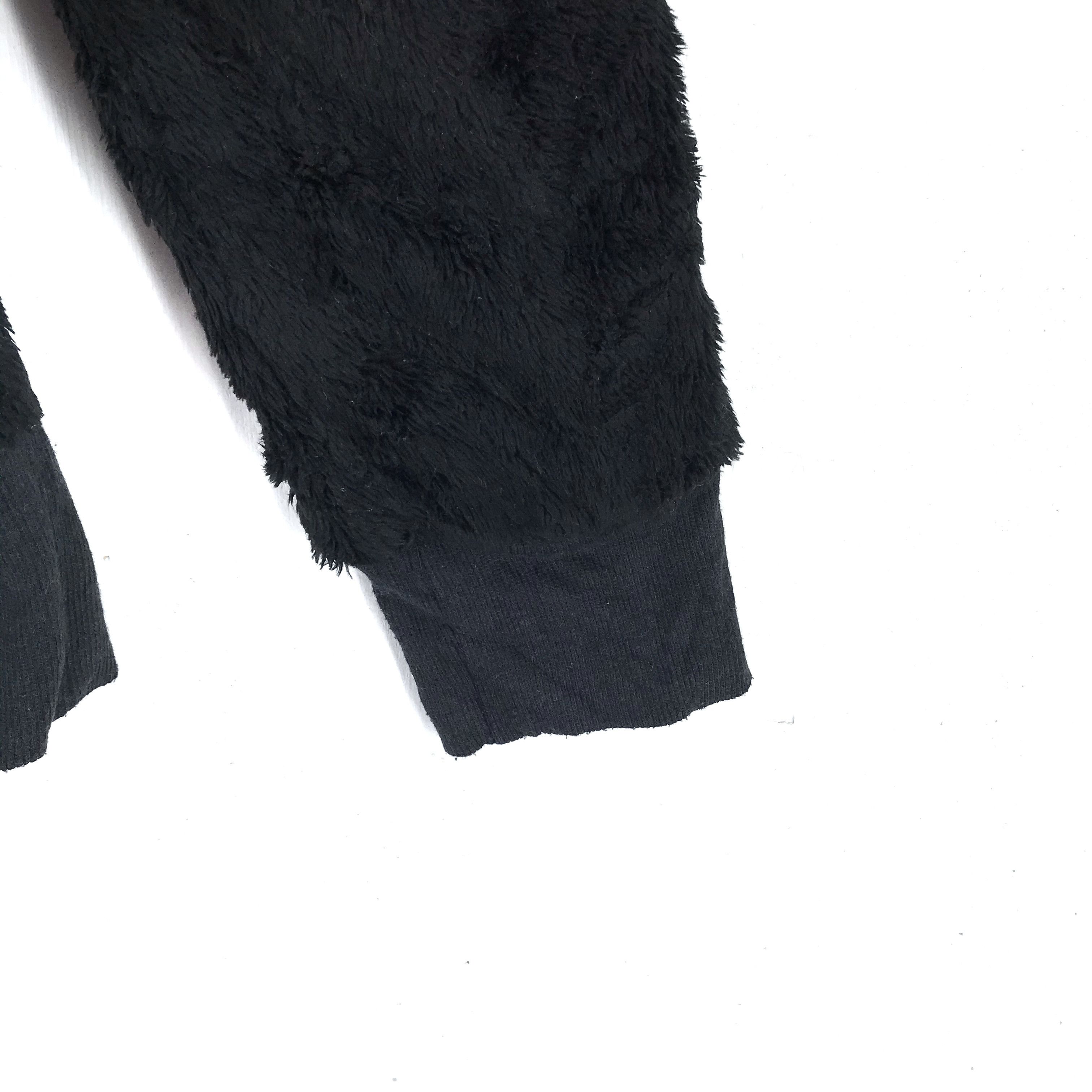 Japanese Brand Ghost Of Harlem Emrboidery Big Logo Fur Hoodies #2499-96 Size XS / US 0-2 / IT 36-38 - 5 Thumbnail