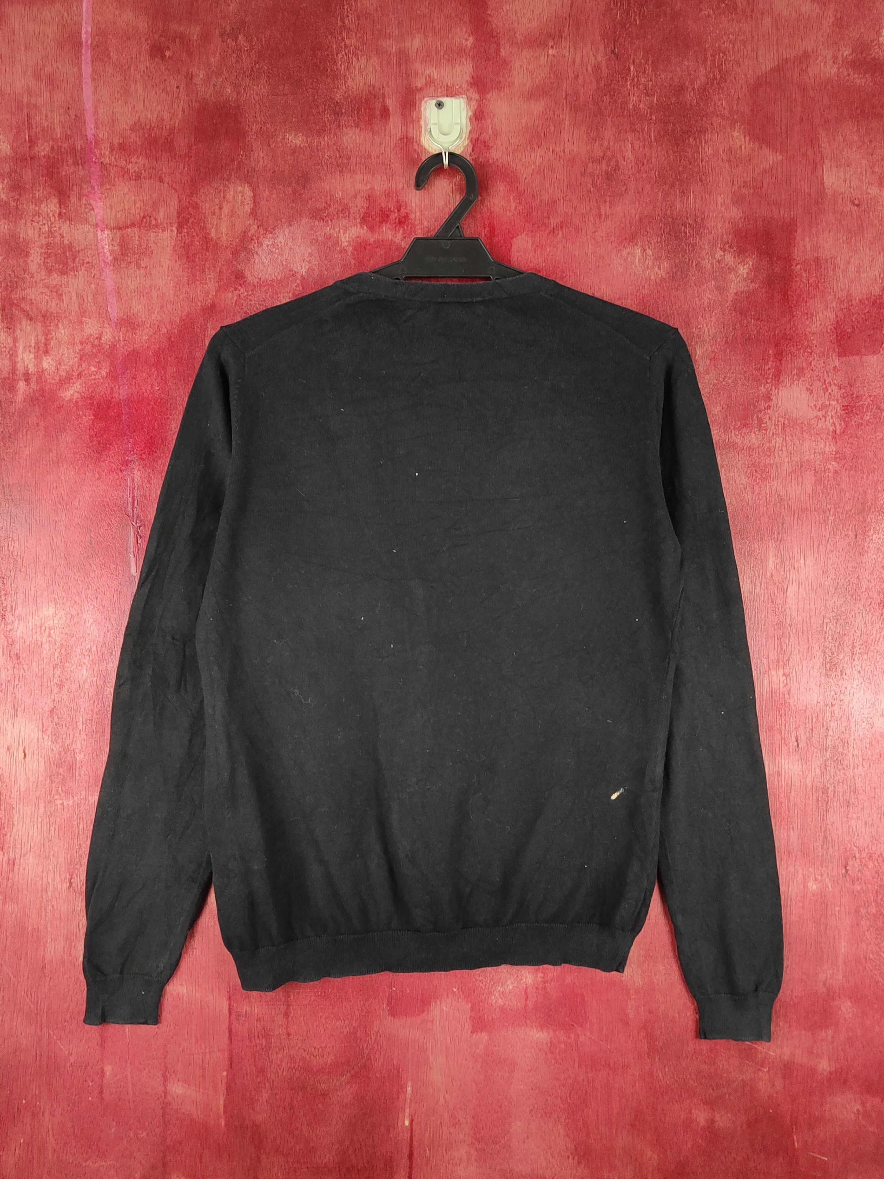 Japanese Brand Uniqlo Black Knitwear Cardigan #S1207 Size L / US 10 / IT 46 - 7 Thumbnail