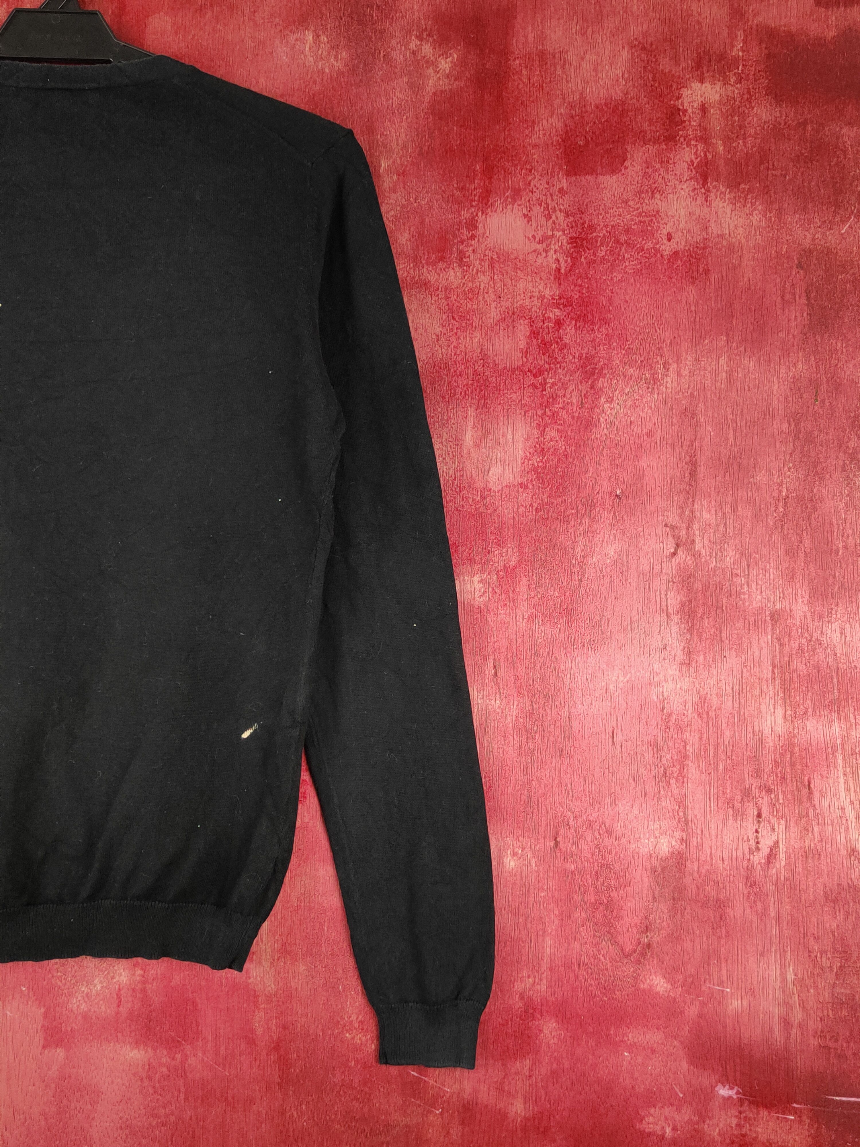 Japanese Brand Uniqlo Black Knitwear Cardigan #S1207 Size L / US 10 / IT 46 - 10 Thumbnail