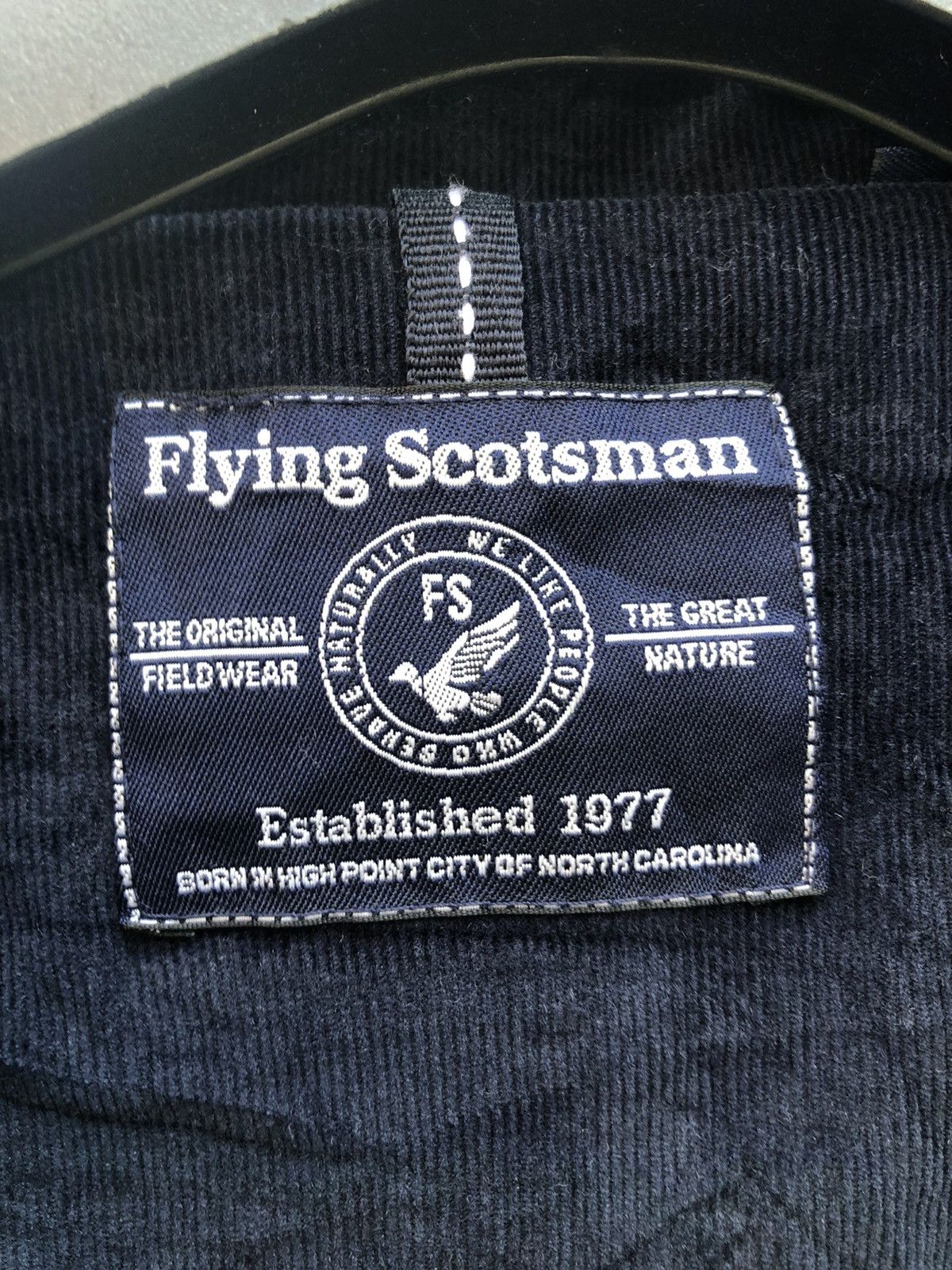 Japanese Brand Windbreaker Flying Scotsman Blue Zipper Jacket Size US M / EU 48-50 / 2 - 12 Thumbnail