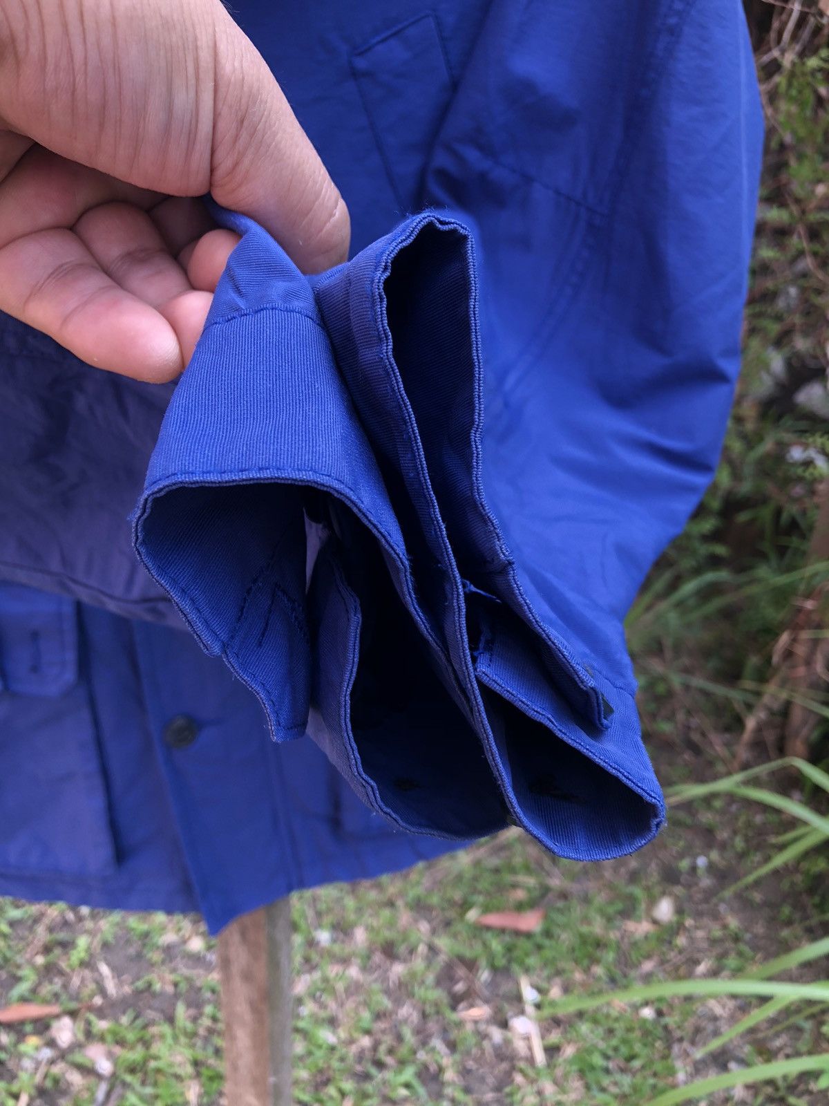Japanese Brand Windbreaker Flying Scotsman Blue Zipper Jacket Size US M / EU 48-50 / 2 - 9 Thumbnail