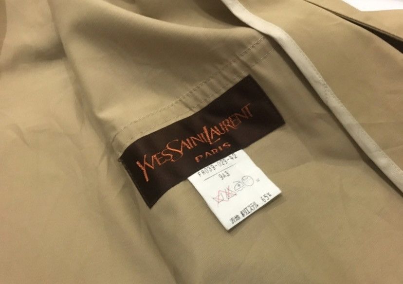 Yves Saint Laurent 🔥Vintage🔥 YSL Trench Coat Size US S / EU 44-46 / 1 - 11 Thumbnail