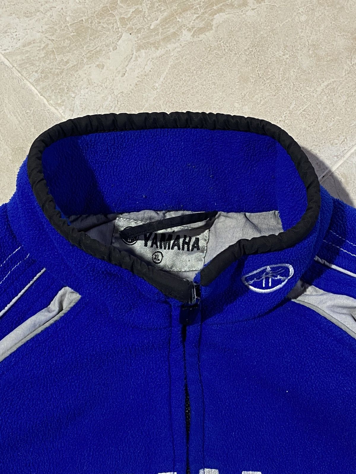 Yamaha Vintage 00s Yamaha Rare Racing Vides Fleece Jacket Y2k hype Size US XL / EU 56 / 4 - 9 Thumbnail