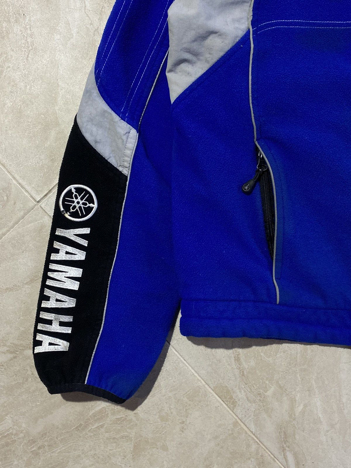 Yamaha Vintage 00s Yamaha Rare Racing Vides Fleece Jacket Y2k hype Size US XL / EU 56 / 4 - 6 Thumbnail