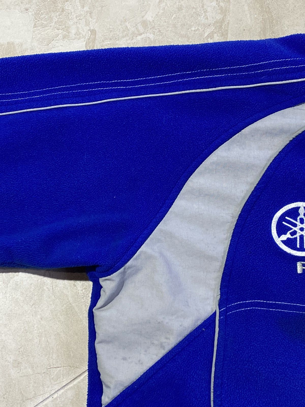 Yamaha Vintage 00s Yamaha Rare Racing Vides Fleece Jacket Y2k hype Size US XL / EU 56 / 4 - 10 Thumbnail