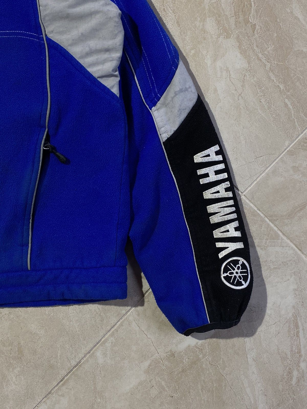 Yamaha Vintage 00s Yamaha Rare Racing Vides Fleece Jacket Y2k hype Size US XL / EU 56 / 4 - 5 Thumbnail