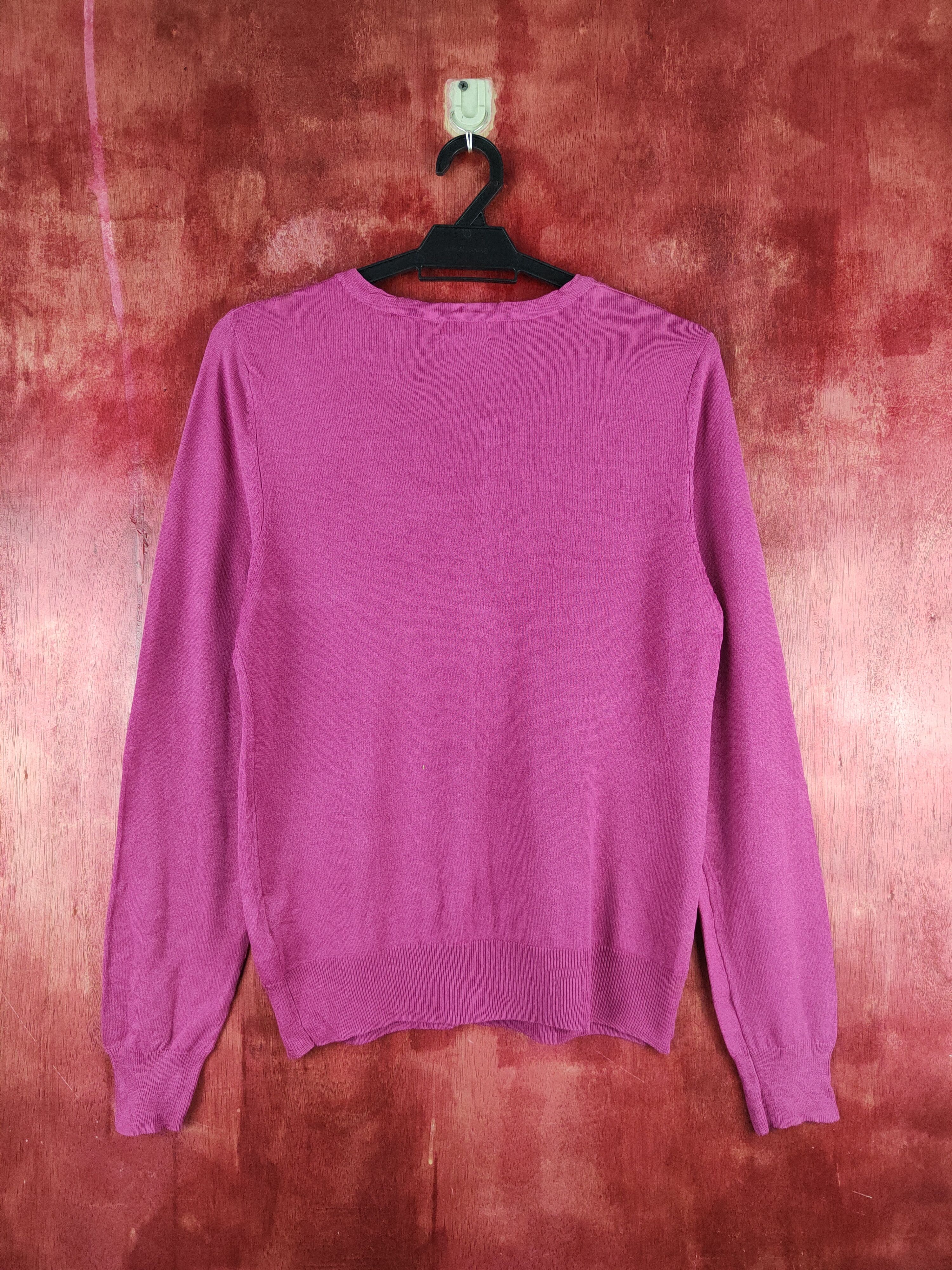 Japanese Brand × Vintage Japanese Brand Purple Knitwear Cardigan japan vintage #S1199 Size M / US 6-8 / IT 42-44 - 7 Thumbnail