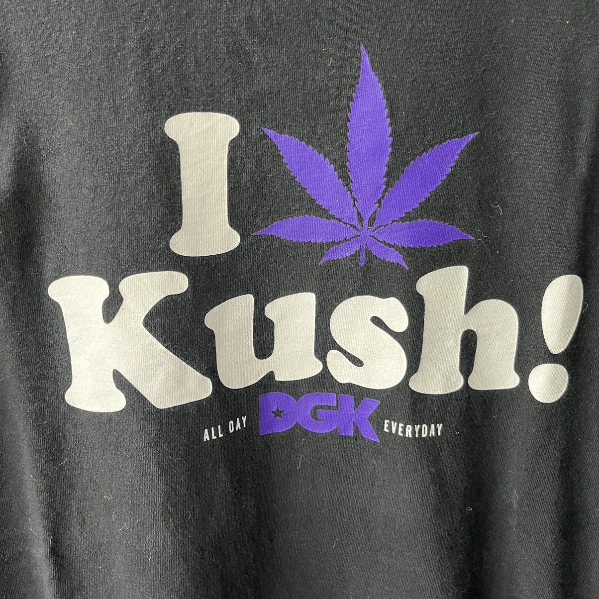 DGK DGK Skateboard I Love Kush Black T-shirt Size US L / EU 52-54 / 3 - 2 Thumbnail