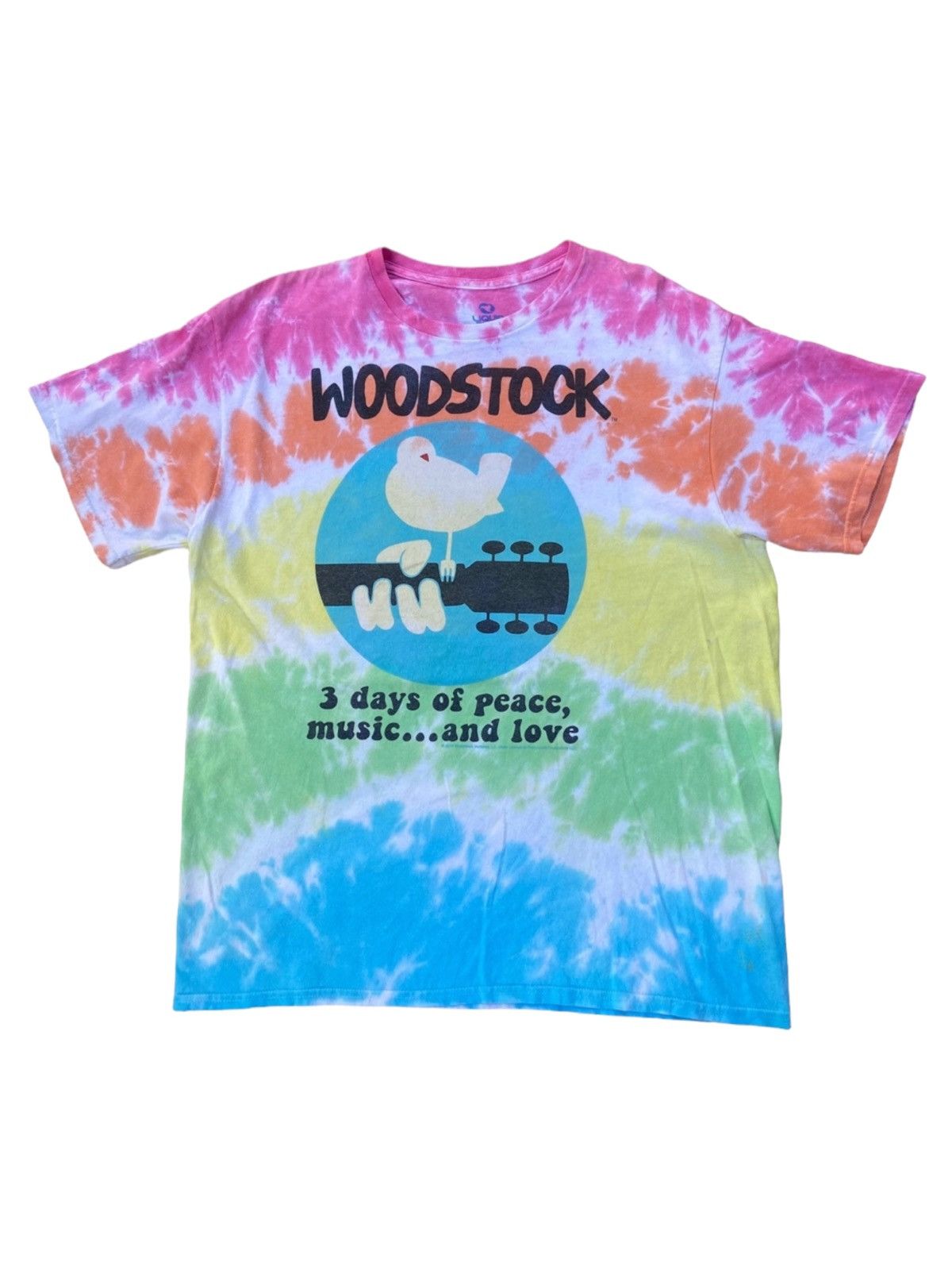 Band Tees × Liquid Blue × Vintage Woodstock 3 Days of Peace, Music and Love Vintage Shirt. #W Size US L / EU 52-54 / 3 - 1 Thumbnail