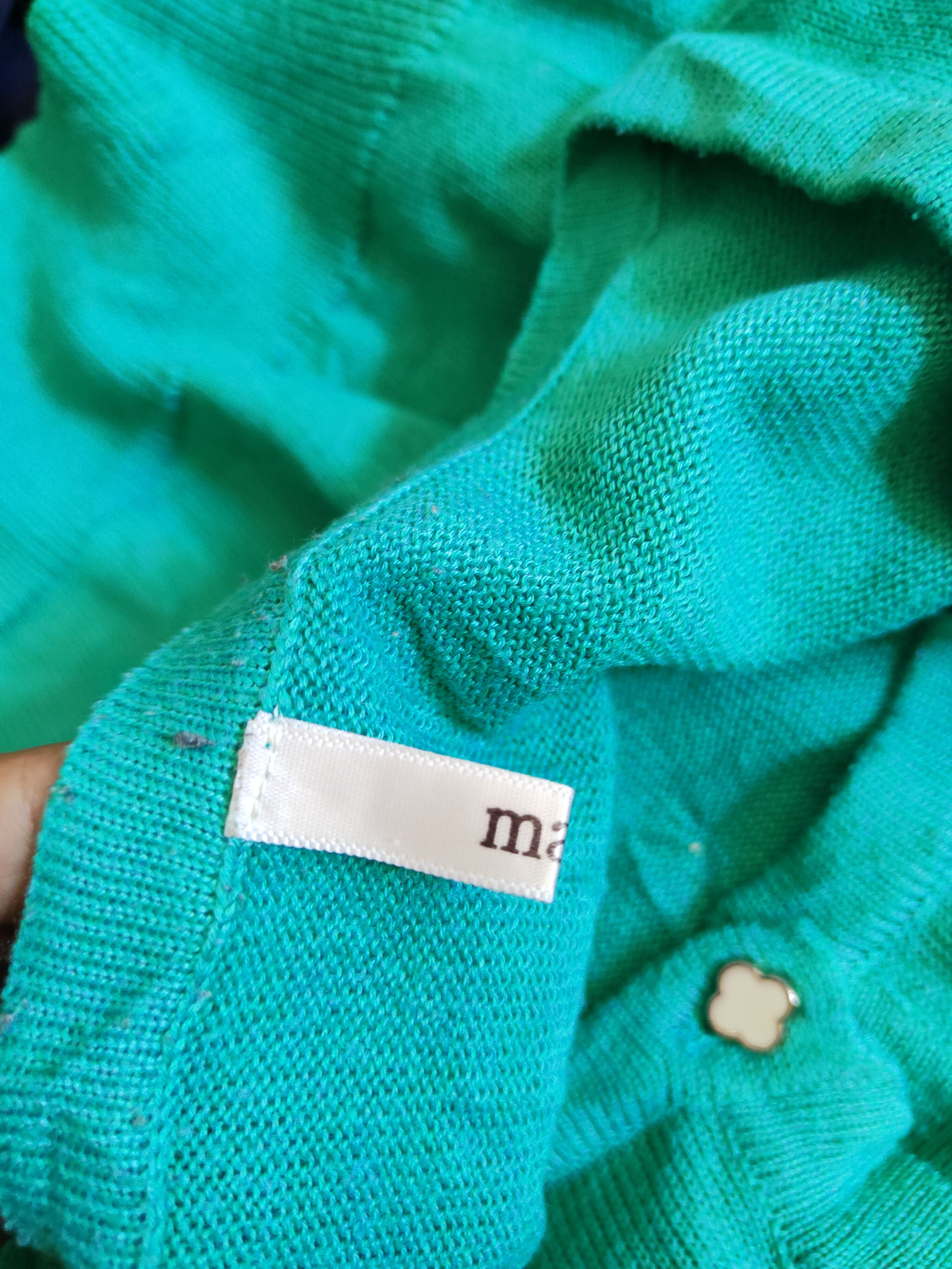 Japanese Brand × Vintage Marvelous Green Knitwear Cardigan japan vintage #S1195 Size M / US 6-8 / IT 42-44 - 13 Thumbnail