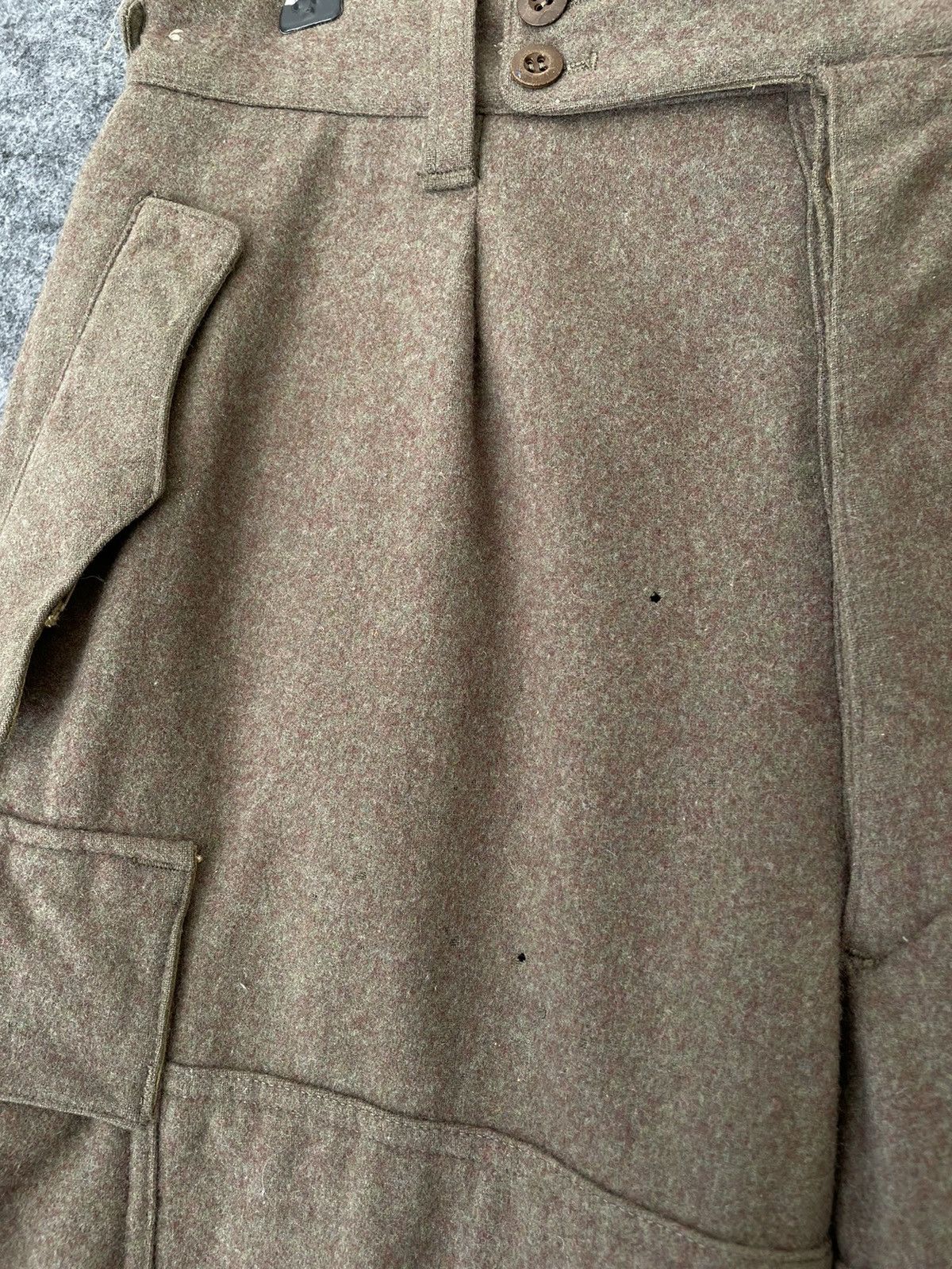 Hunter × Vintage VINTAGE 60’s MILITARY CARGO WOOL PANTS Size US 32 / EU 48 - 11 Thumbnail
