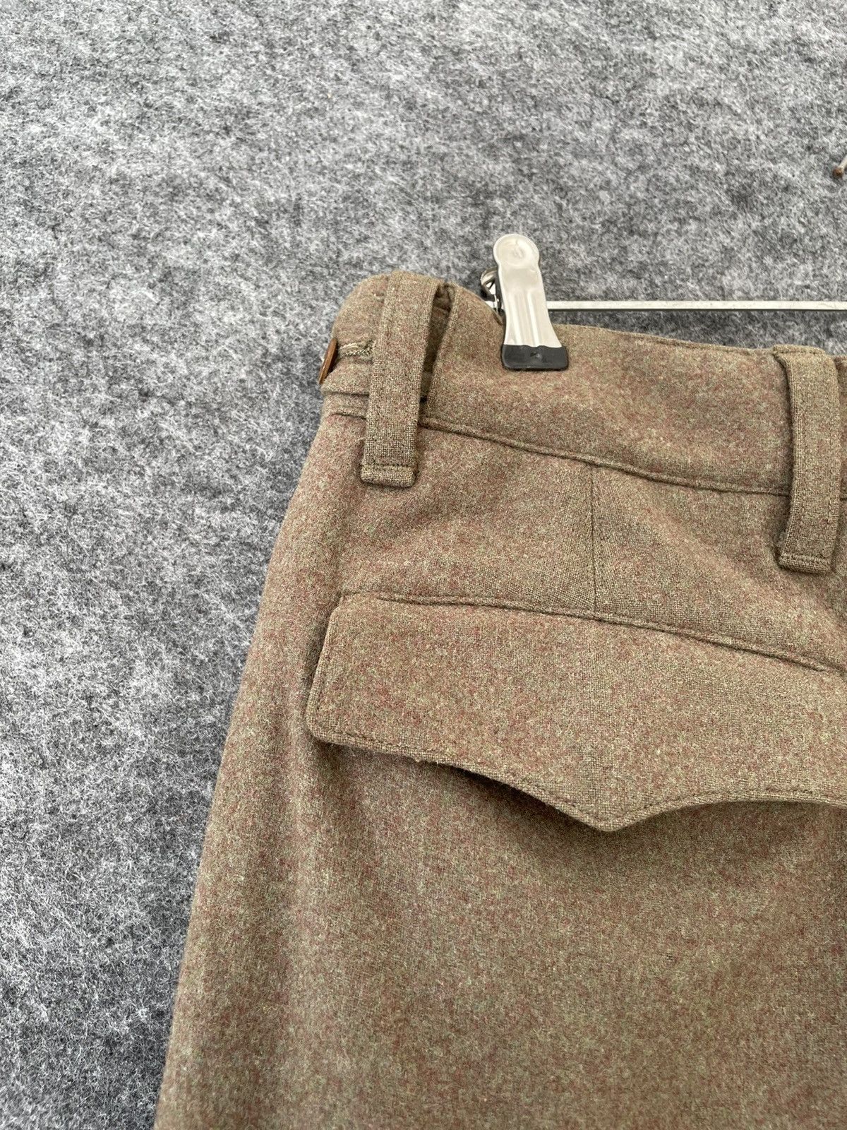 Hunter × Vintage VINTAGE 60’s MILITARY CARGO WOOL PANTS Size US 32 / EU 48 - 5 Thumbnail