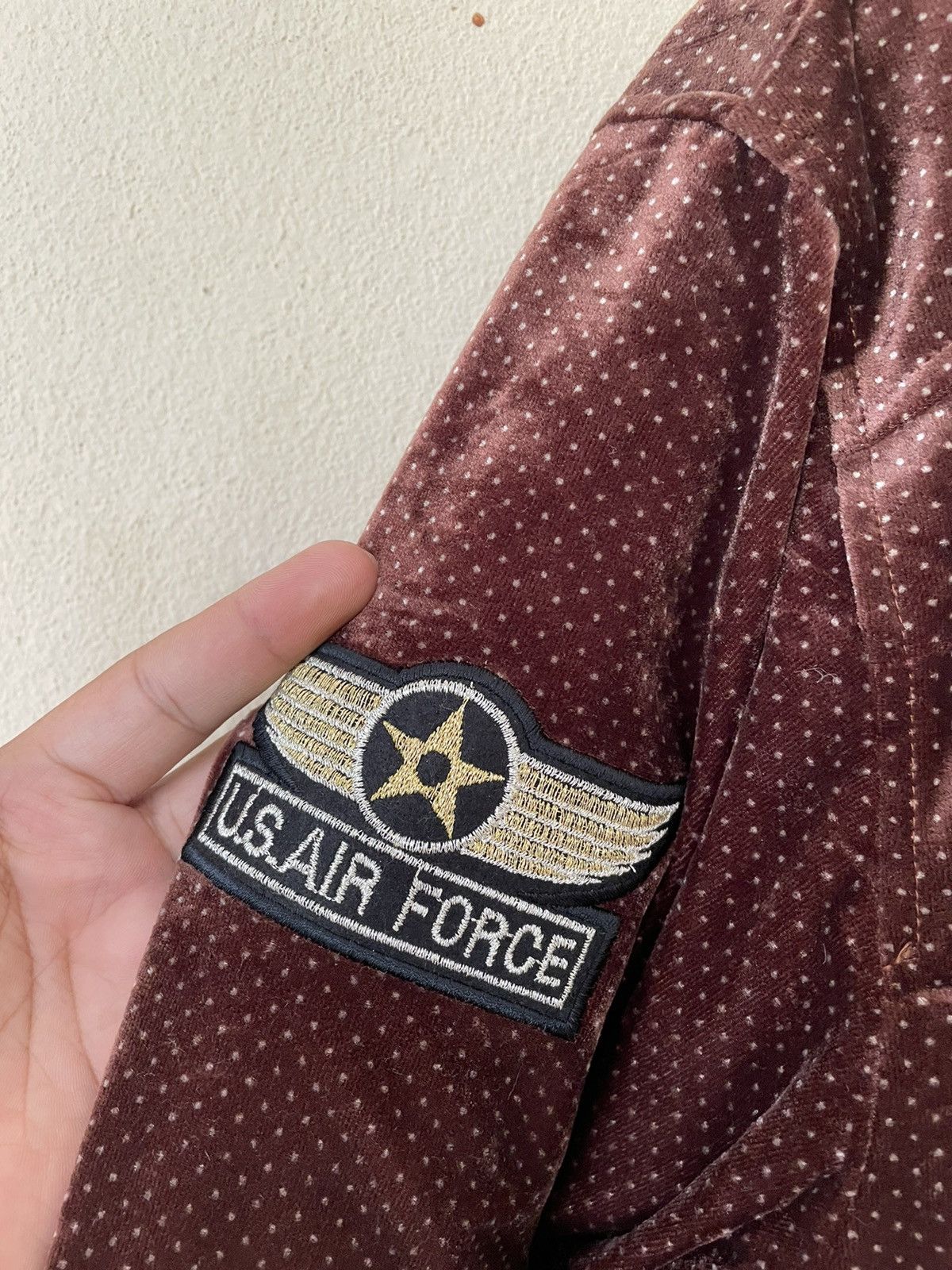 Japanese Brand × Vintage VINTAGE VELVET USAF JAPANESE PARKAS Size US L / EU 52-54 / 3 - 8 Thumbnail