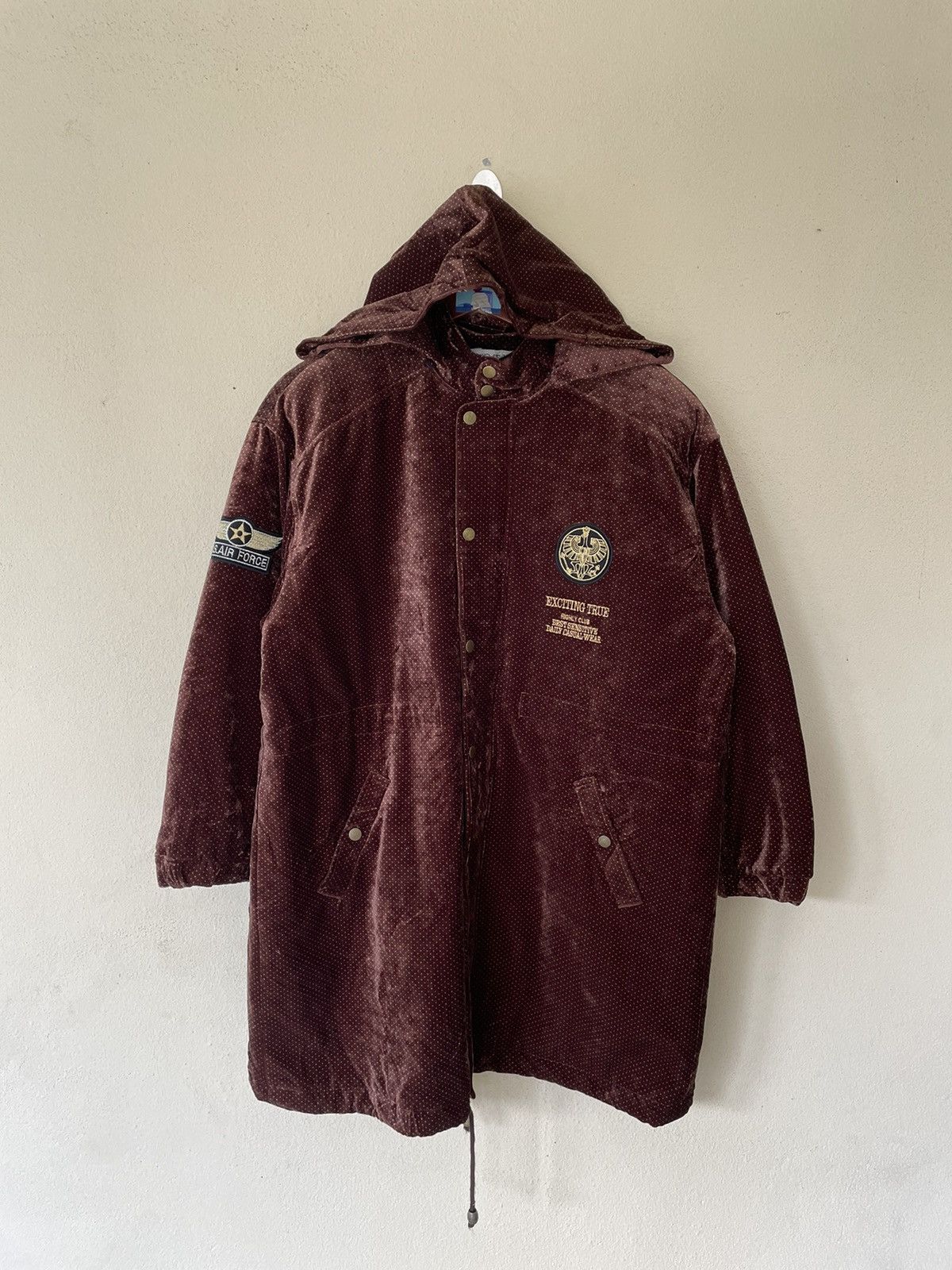 Japanese Brand × Vintage VINTAGE VELVET USAF JAPANESE PARKAS Size US L / EU 52-54 / 3 - 1 Thumbnail
