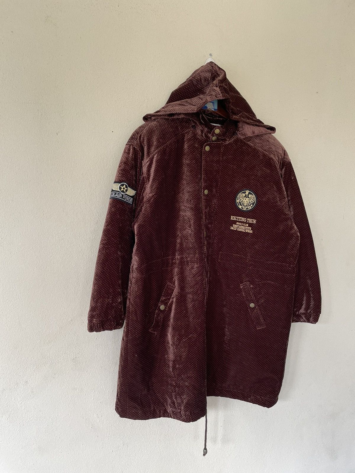 Japanese Brand × Vintage VINTAGE VELVET USAF JAPANESE PARKAS Size US L / EU 52-54 / 3 - 2 Thumbnail