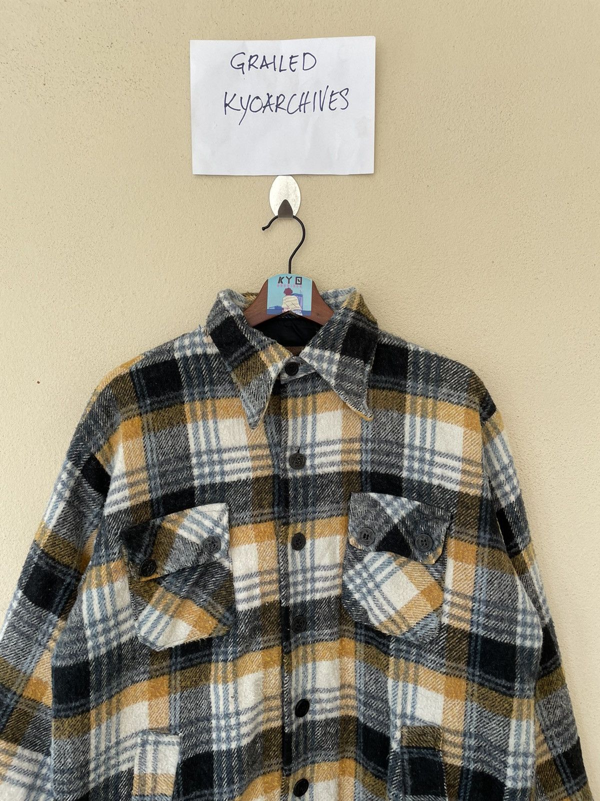 Flannel × Vintage VINTAGE TRITON SHEARLING FLANNEL Size US M / EU 48-50 / 2 - 3 Thumbnail