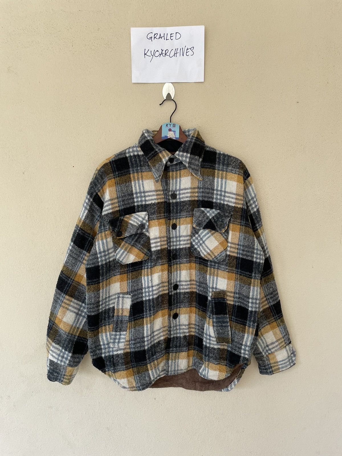 Flannel × Vintage VINTAGE TRITON SHEARLING FLANNEL Size US M / EU 48-50 / 2 - 1 Thumbnail