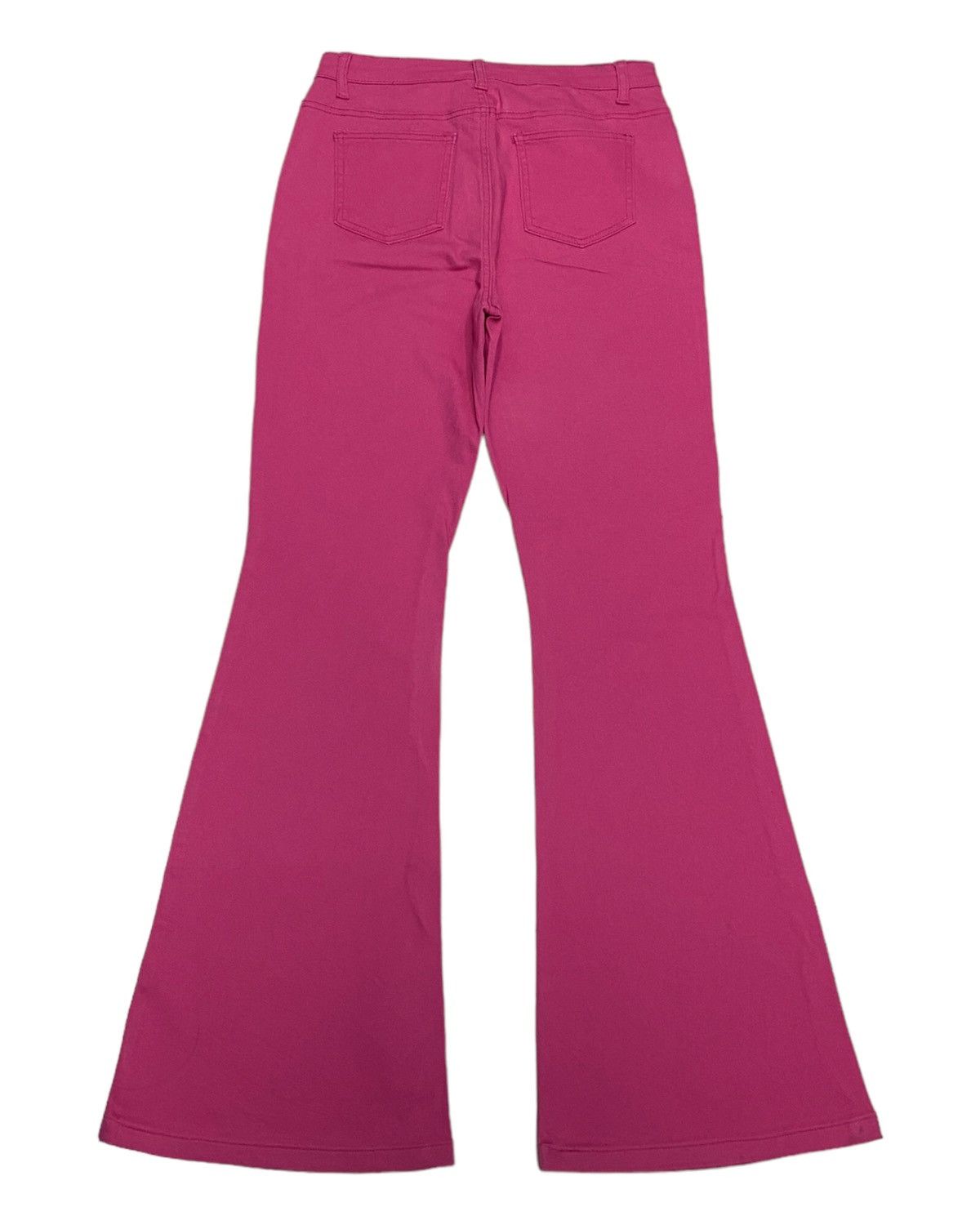 Hysteric Glamour PPFM AW1999 PINK FLARE DENIM JEANS CUSTOM Size US 28 / EU 44 - 2 Thumbnail