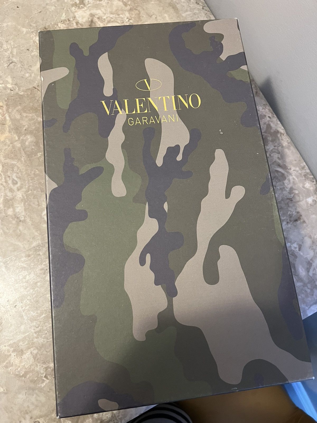 Valentino Valentino Camouflage Studded Sneaker Size US 9.5 / EU 42-43 - 10 Thumbnail