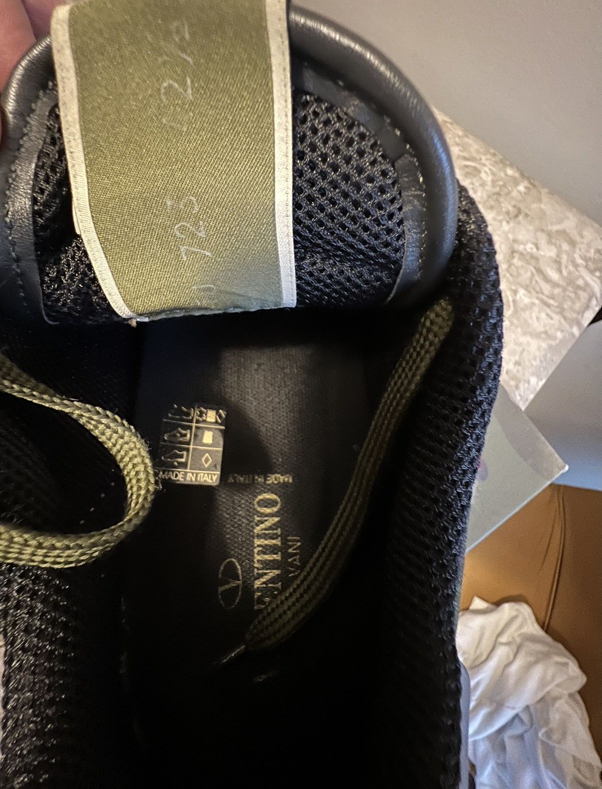 Valentino Valentino Camouflage Studded Sneaker Size US 9.5 / EU 42-43 - 7 Thumbnail