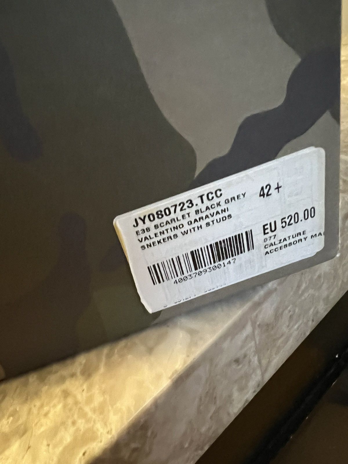 Valentino Valentino Camouflage Studded Sneaker Size US 9.5 / EU 42-43 - 3 Thumbnail