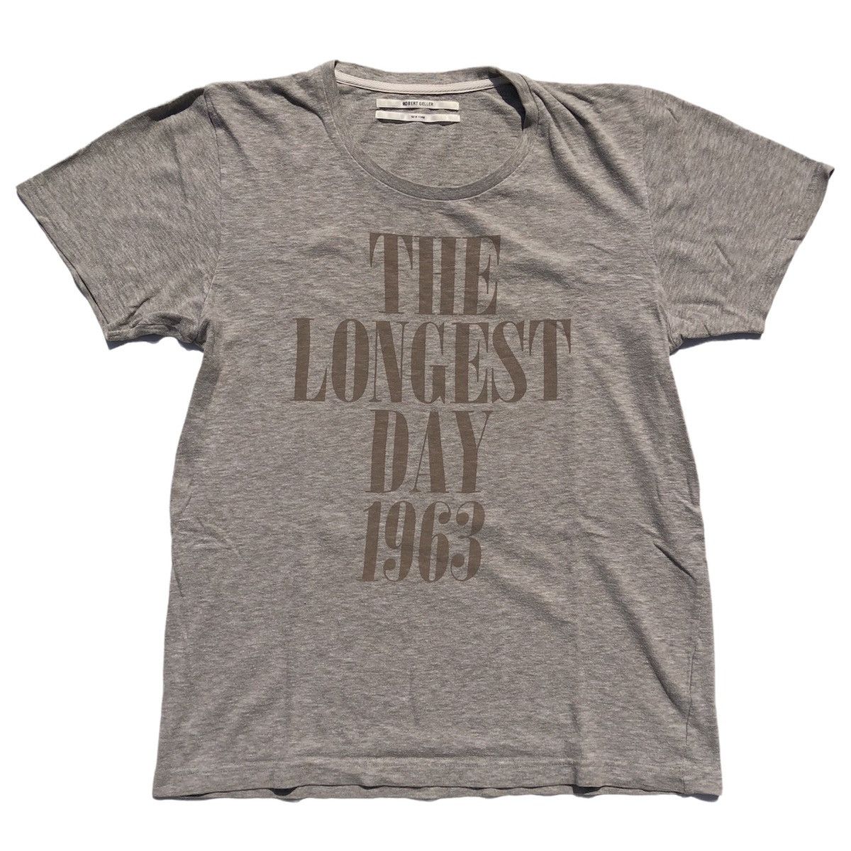 Japanese Brand Robert Geller Archive "The Longest Day 1963" T-Shirt Size US S / EU 44-46 / 1 - 1 Thumbnail