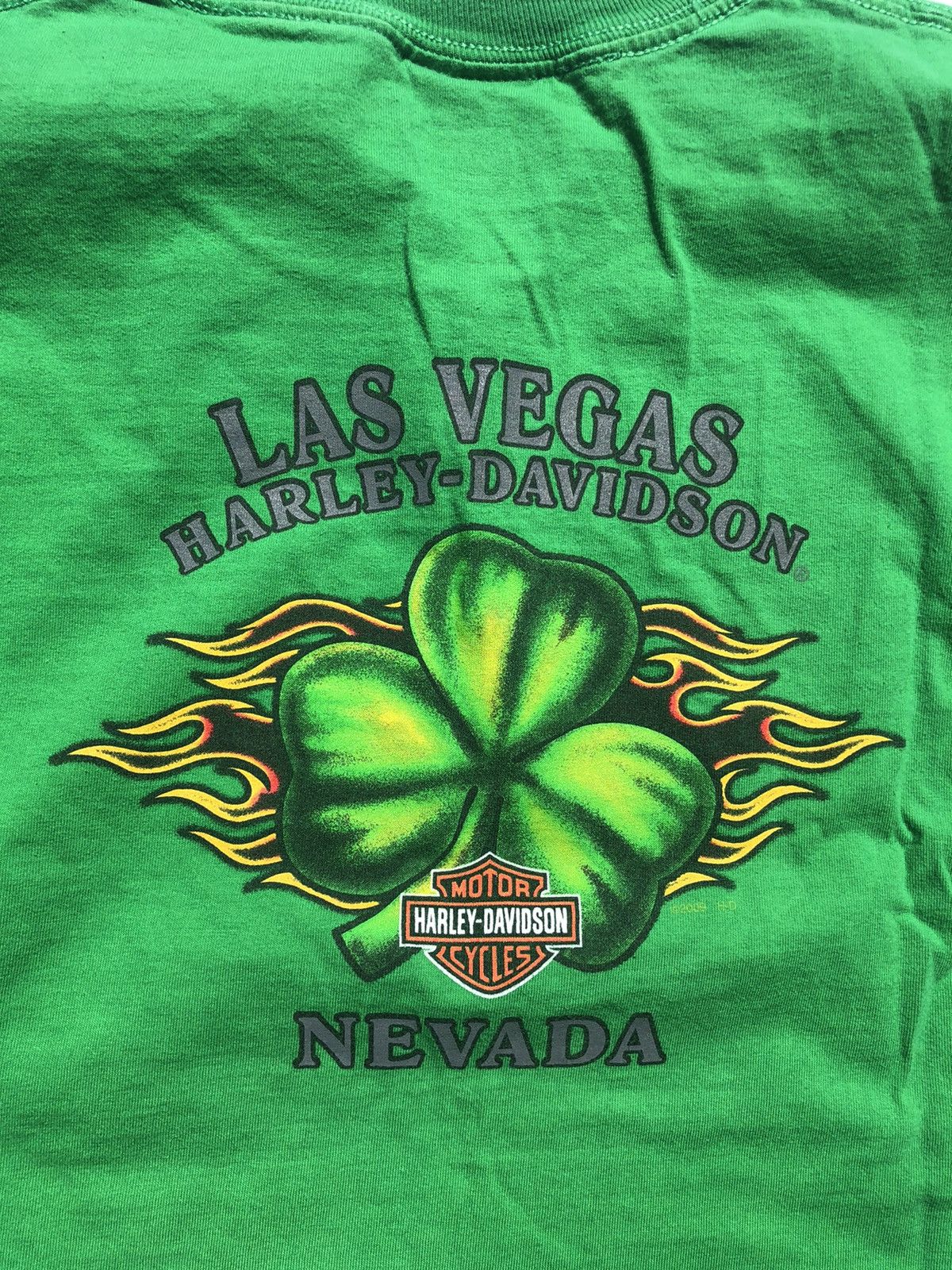 Harley Davidson Vintage Harley Davidson Las Vegas Nevada "Lucky Ride" Tee Size US XL / EU 56 / 4 - 6 Thumbnail