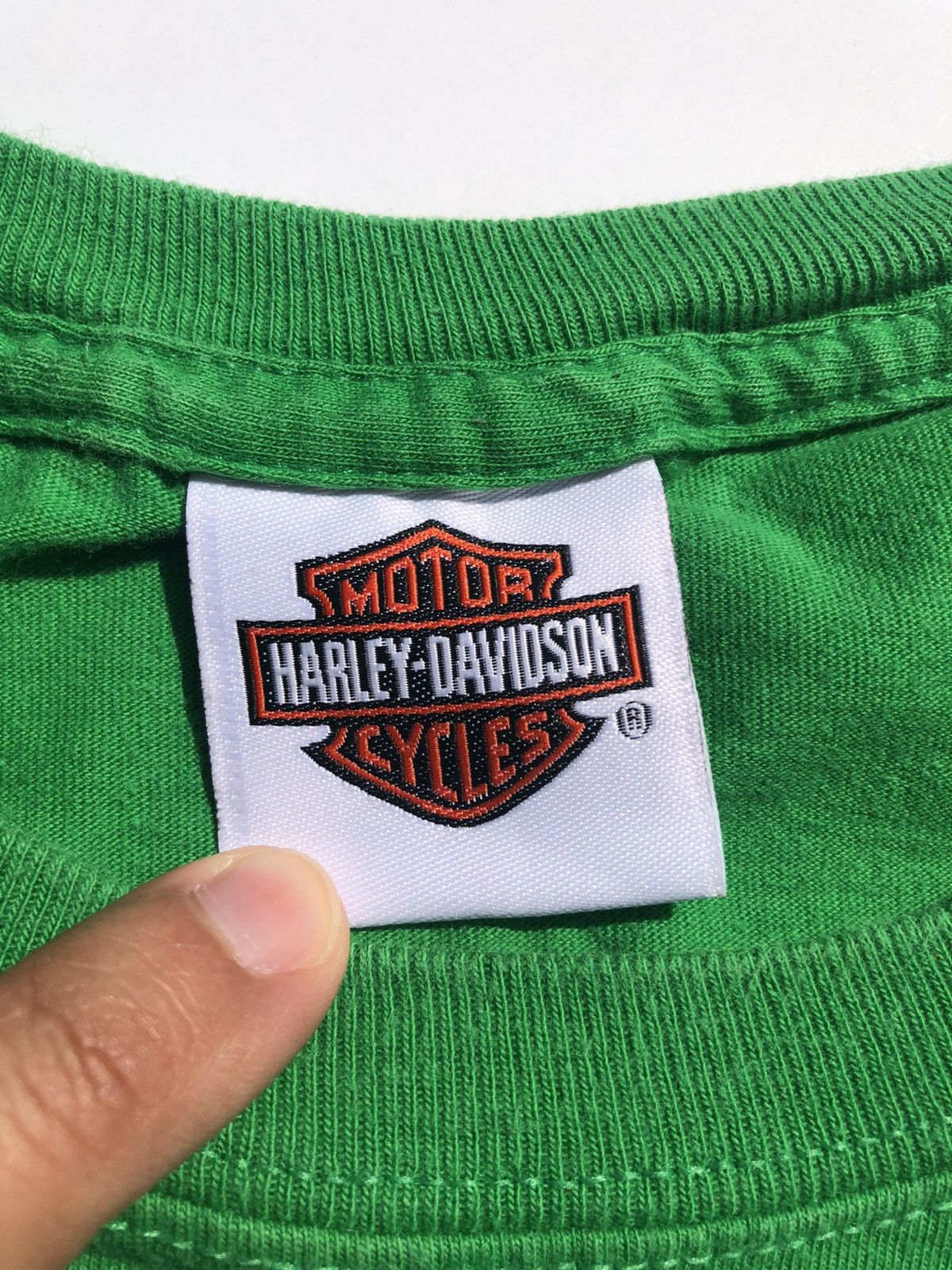 Harley Davidson Vintage Harley Davidson Las Vegas Nevada "Lucky Ride" Tee Size US XL / EU 56 / 4 - 3 Thumbnail