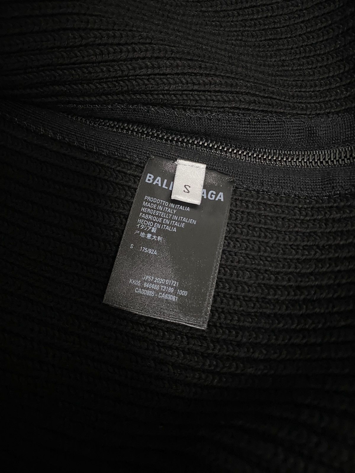 Balenciaga Ribbed Knit Oversize Full-zip Turtleneck Cardigan Size US S / EU 44-46 / 1 - 7 Thumbnail