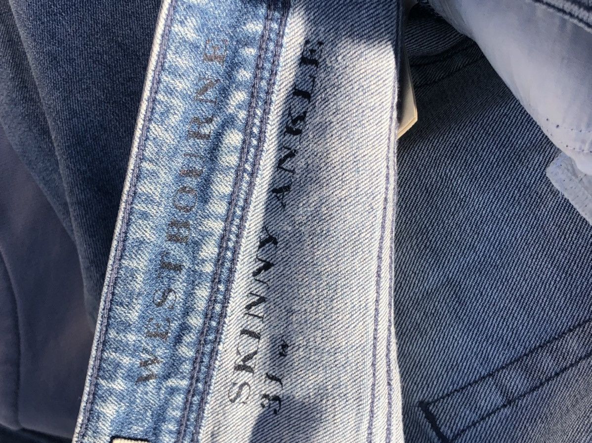 Burberry Burberry Brit Westbourne Skinny Ankle Crop Denim Jeans Size 31" - 5 Thumbnail