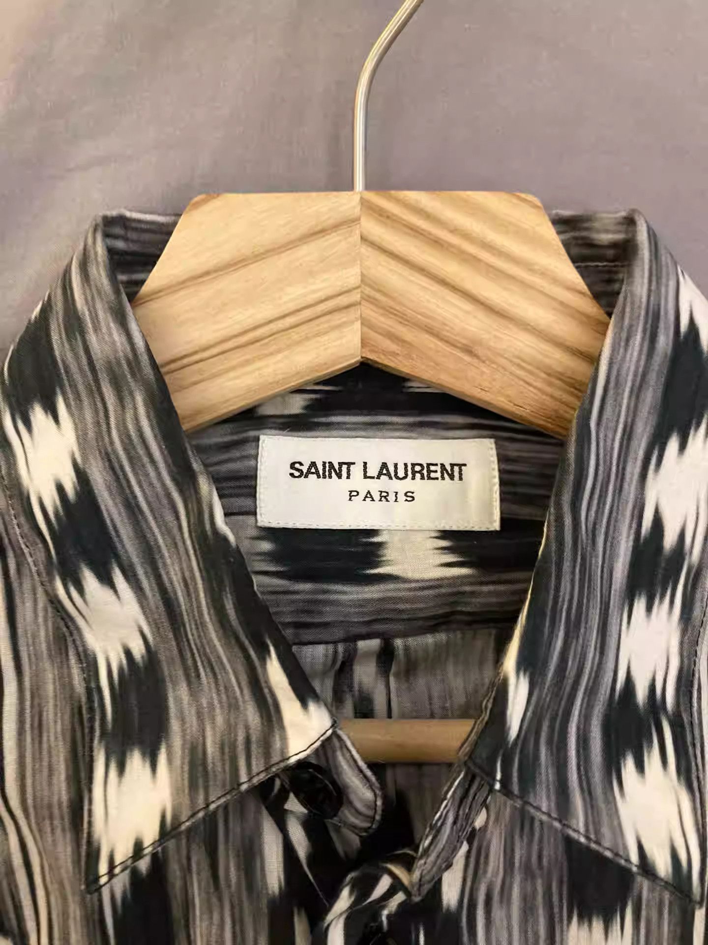 yves saint laurent tie dye shirt