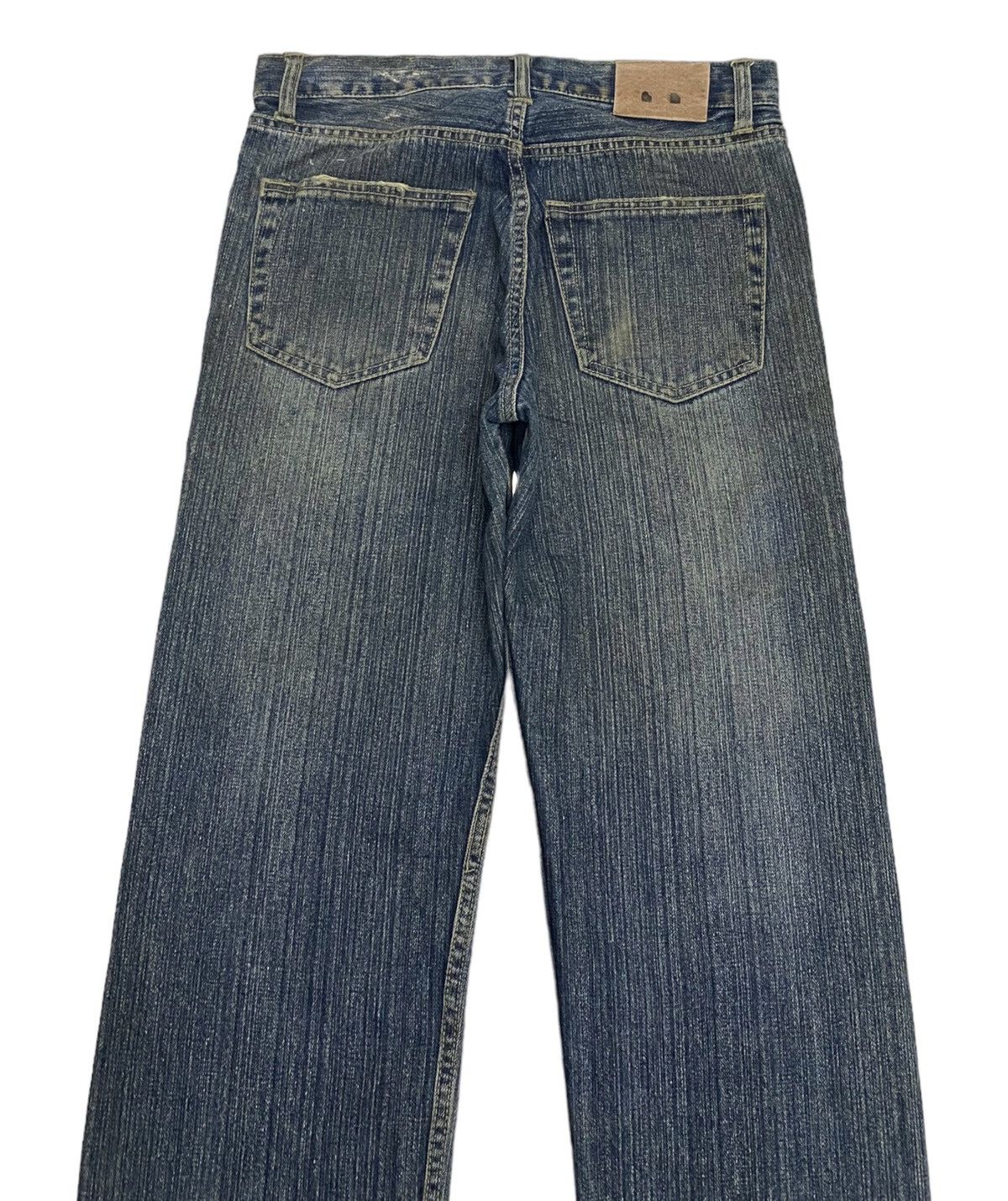 Hysteric Glamour SICK NYLAUS CREW DESIGN WORK RUSTY RIPPED JEANS Size US 30 / EU 46 - 4 Thumbnail