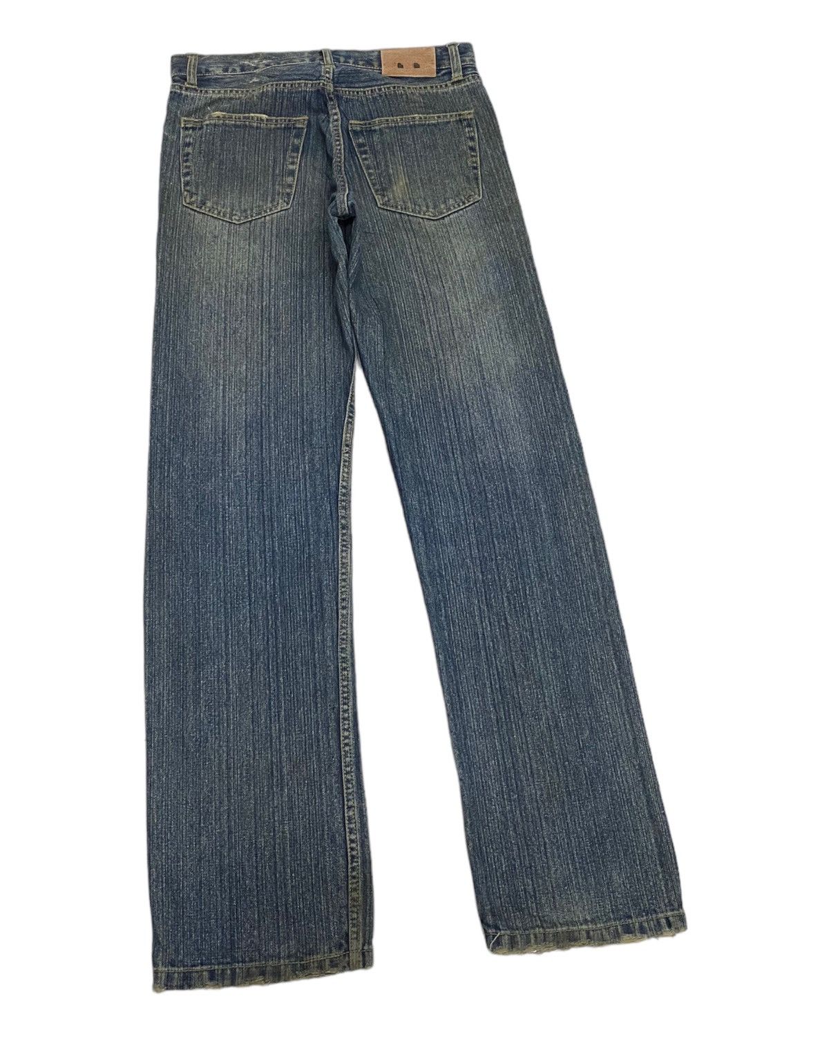 Hysteric Glamour SICK NYLAUS CREW DESIGN WORK RUSTY RIPPED JEANS Size US 30 / EU 46 - 7 Thumbnail