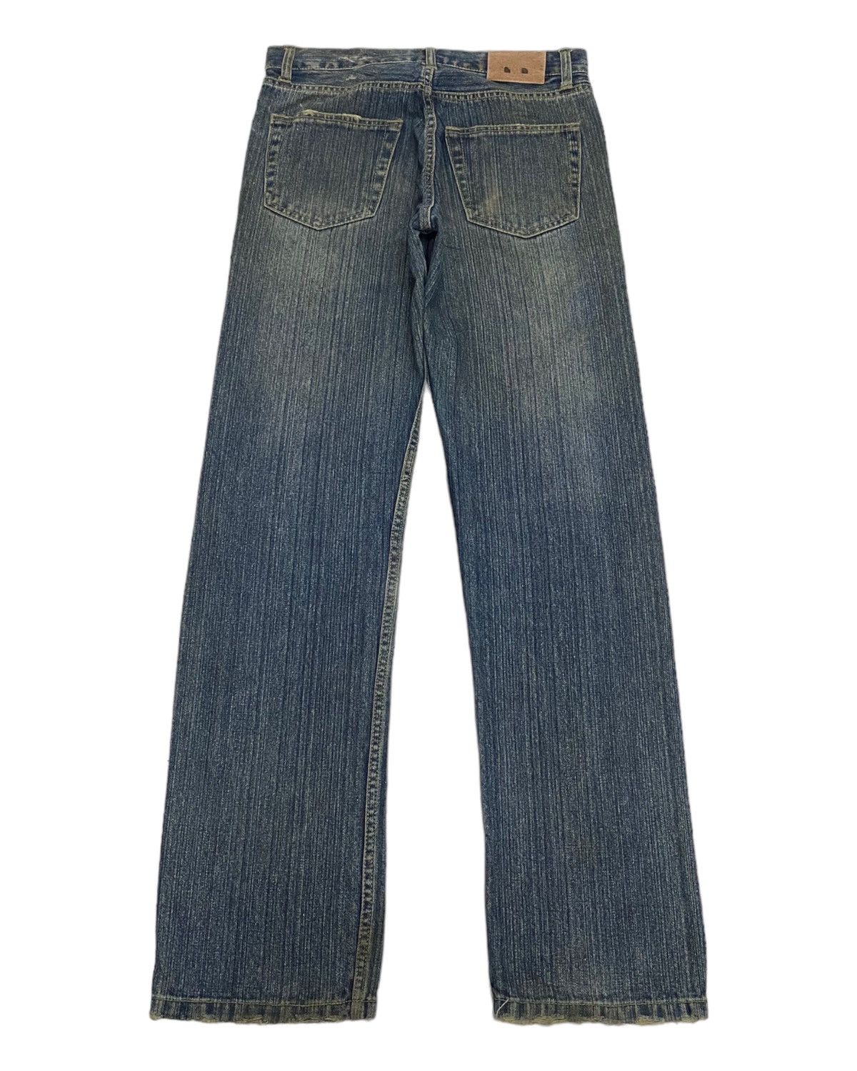 Hysteric Glamour SICK NYLAUS CREW DESIGN WORK RUSTY RIPPED JEANS Size US 30 / EU 46 - 2 Thumbnail