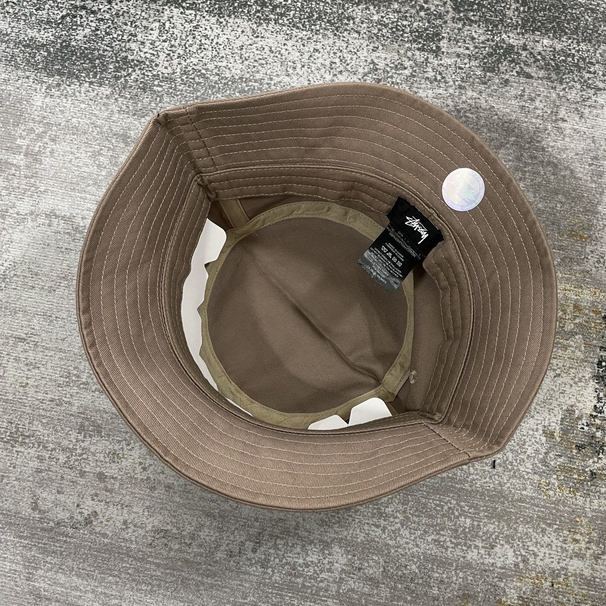 Other Stussy Basic Stock Bucket Hat Taupe Size ONE SIZE - 5 Thumbnail