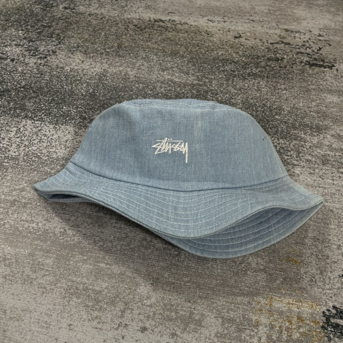 Stussy Stussy Bucket Hat " CONTRAST STITCH " Size ONE SIZE - 1 Thumbnail