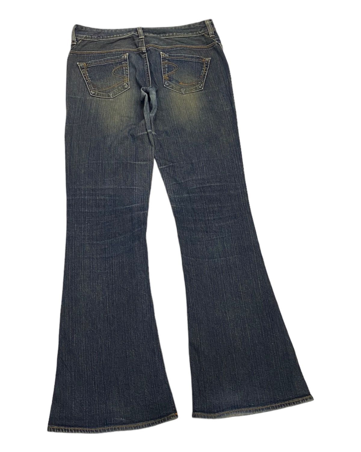 Hysteric Glamour JAPANESE AVANT GARDE STYLE DENIM FLARE JEANS GEORGIA LOVE Size US 31 - 7 Thumbnail
