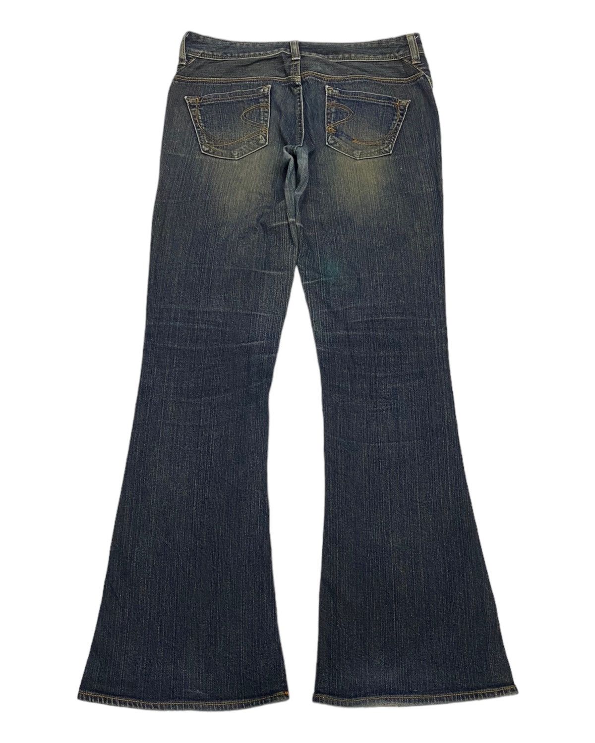 Hysteric Glamour JAPANESE AVANT GARDE STYLE DENIM FLARE JEANS GEORGIA LOVE Size US 31 - 2 Thumbnail